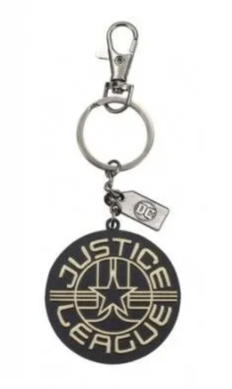 Porte-clés Justice League double face Wonder Woman Logo Golden Dc Comics