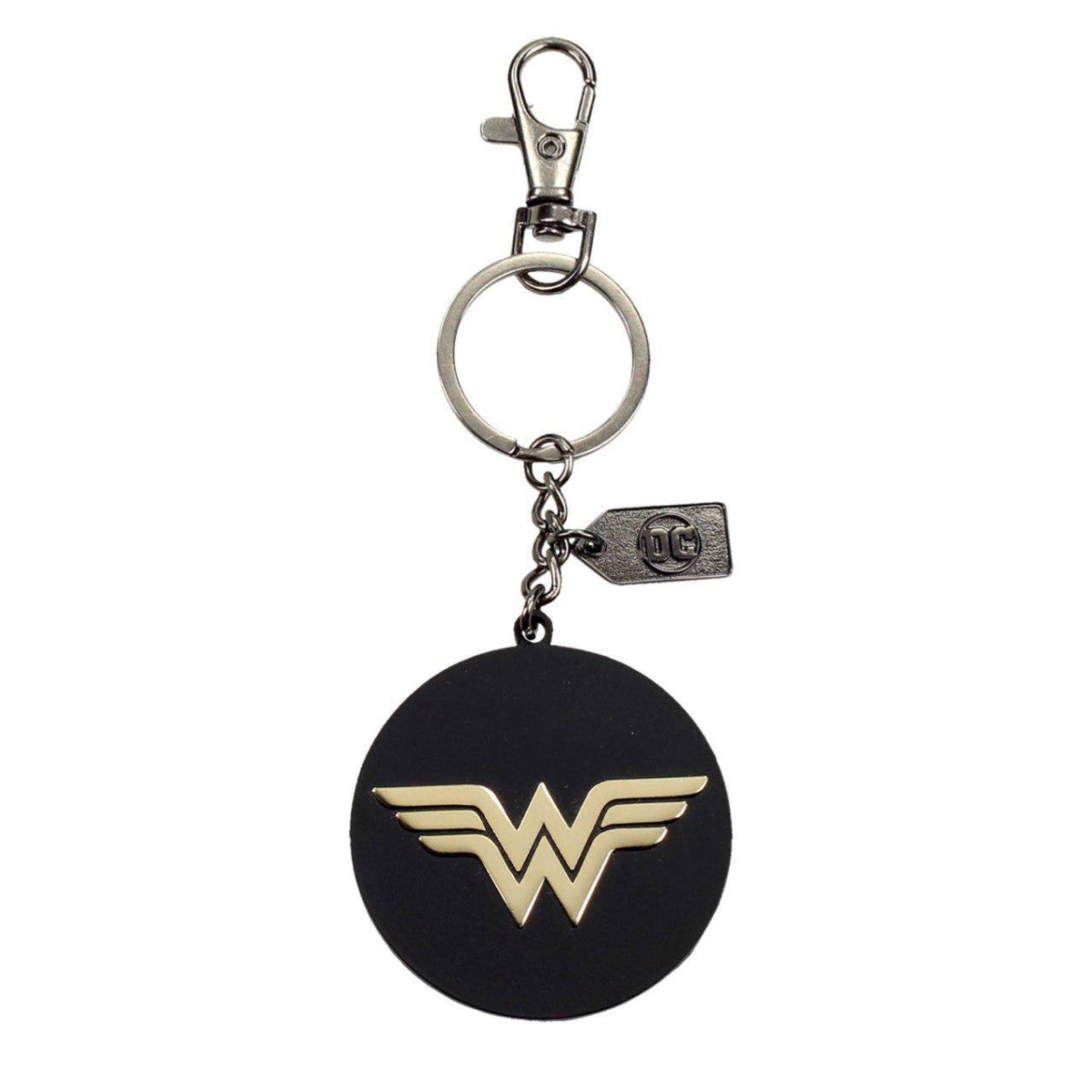 Porte-clés Justice League double face Wonder Woman Logo Golden Dc Comics