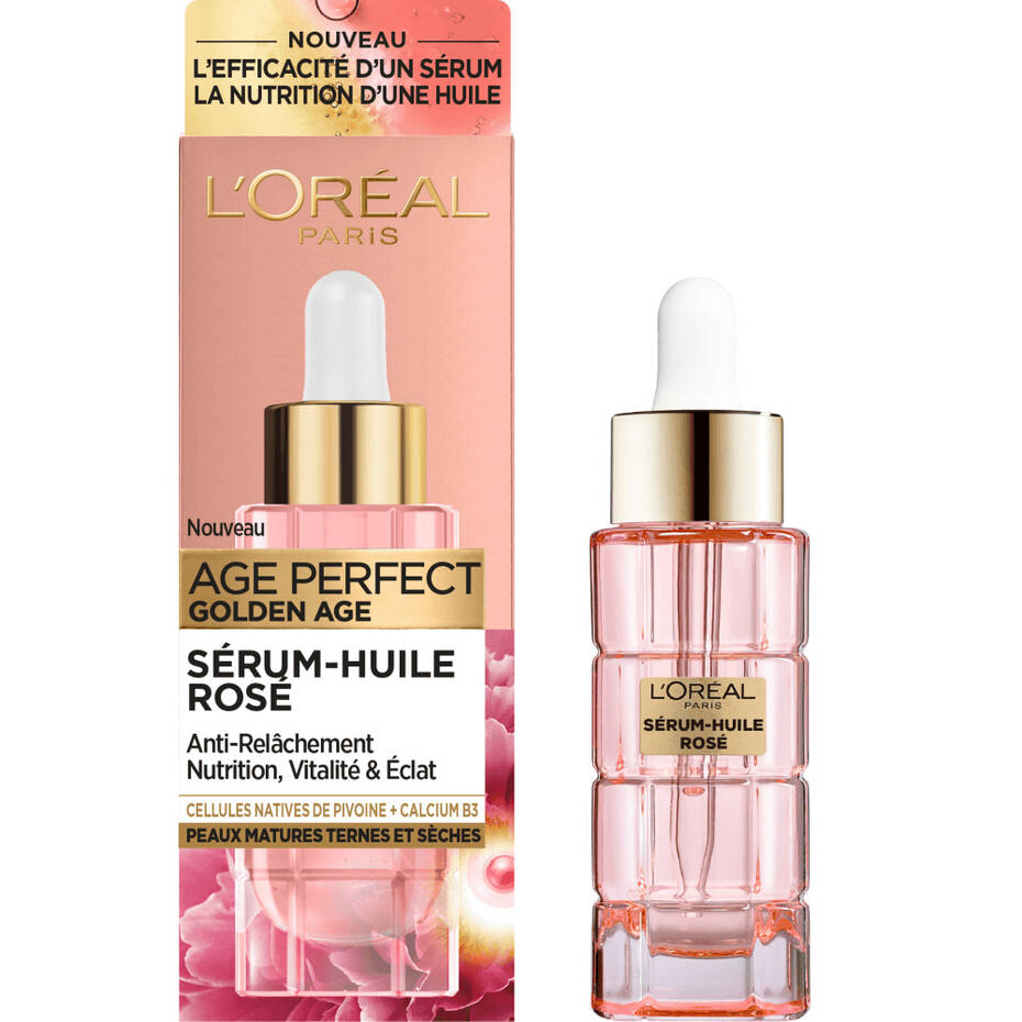 L'ORÉAL Paris Age Perfect Golden Age 60+  Sérum-Huile Rosé