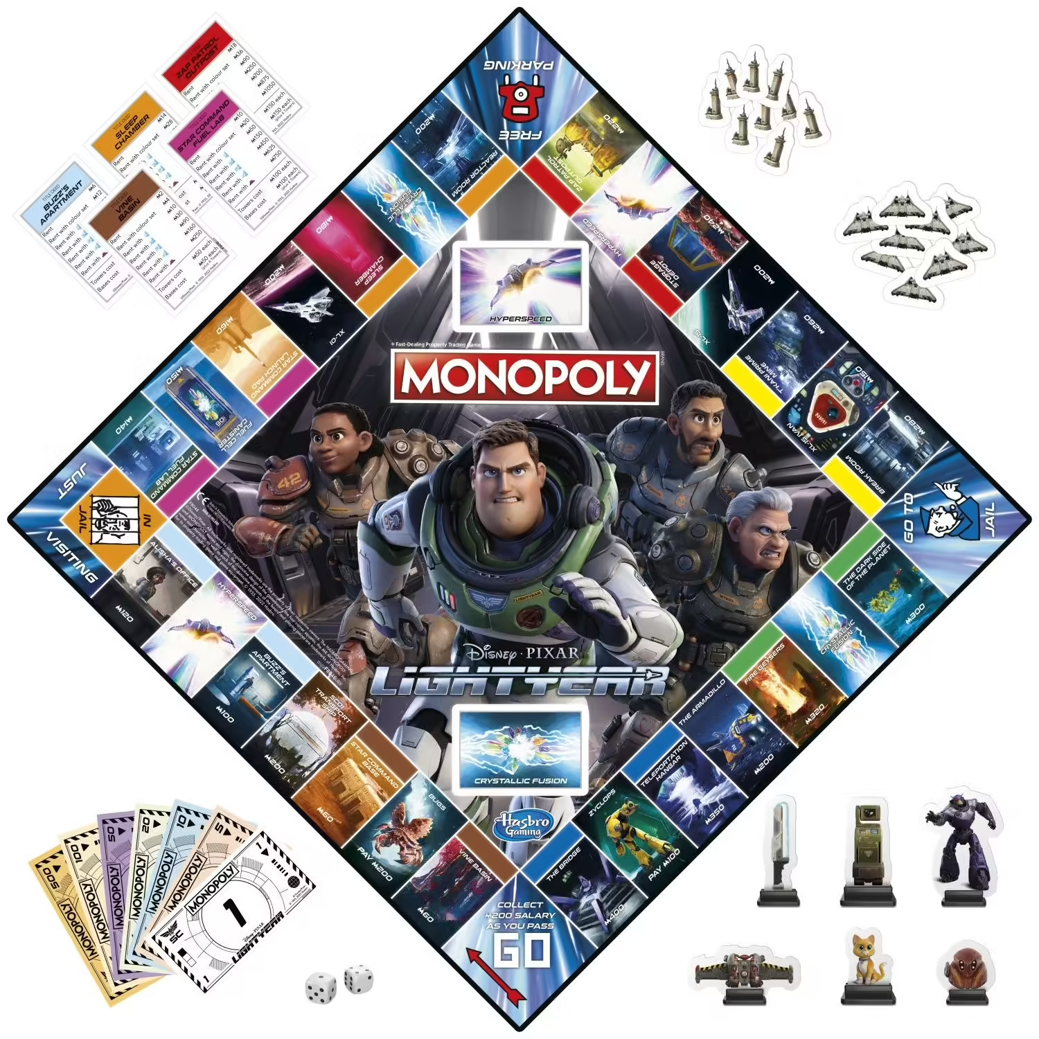 HASBRO Jeu Monopoly Lightyear Buzz L'éclair