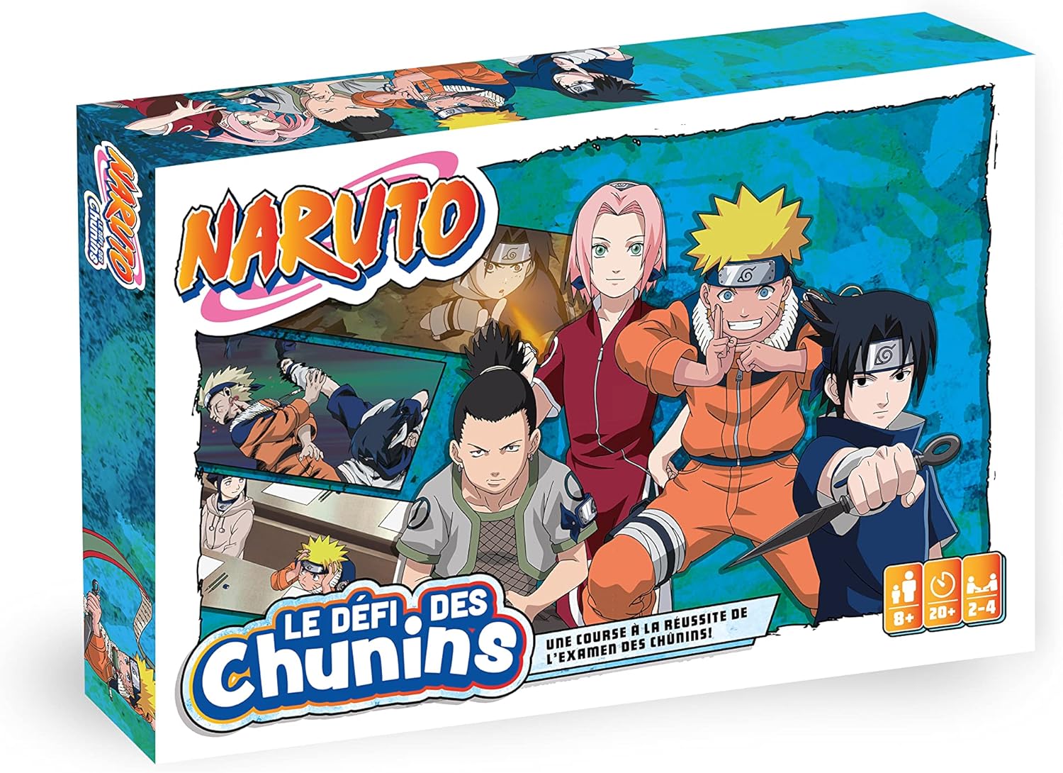 Naruto Cartamundi Le Défi des Chunins, un jeu de société