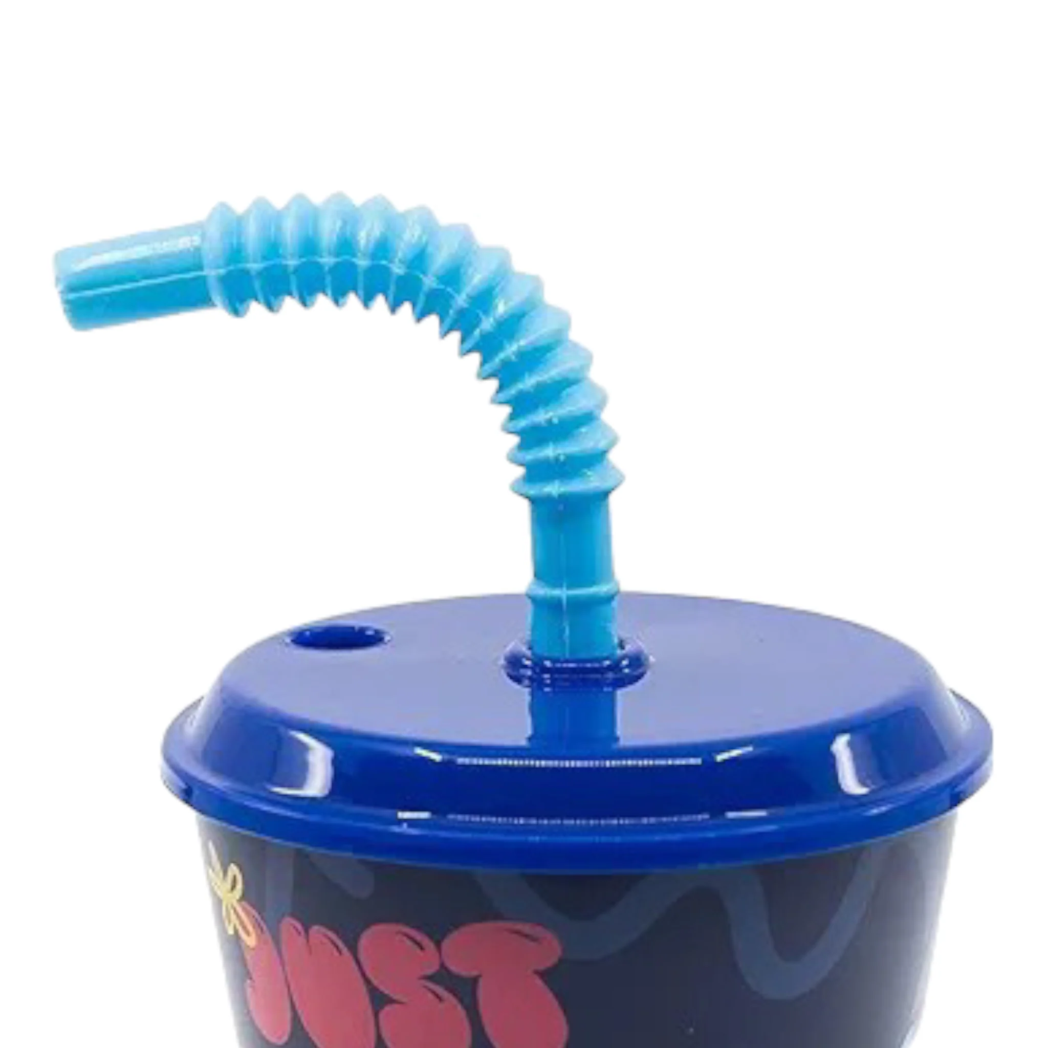Disney Gobelet gobelet réutilisable avec paille Stitch Palms - Stor