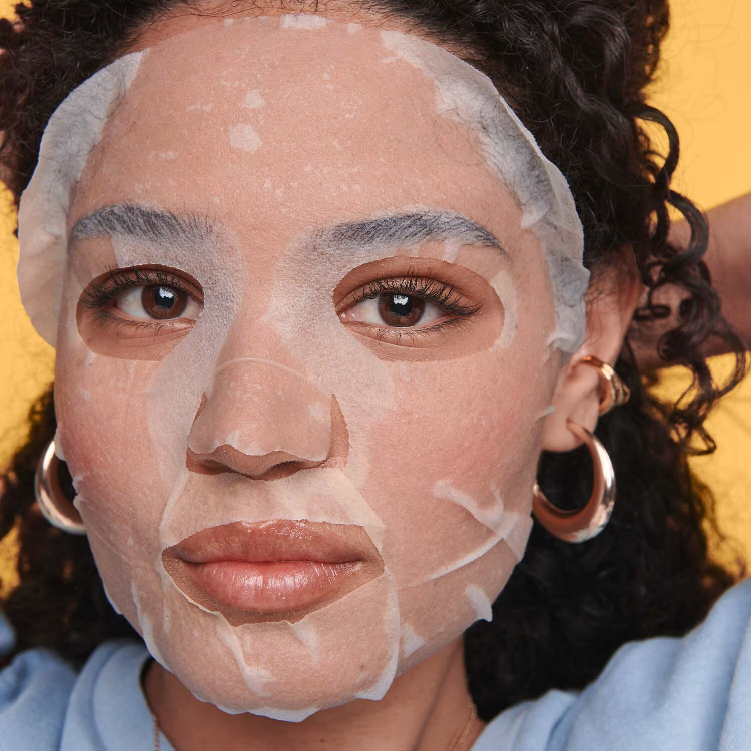 Masques prébiotiques visage apaisant - Masques hydratants 6 heures