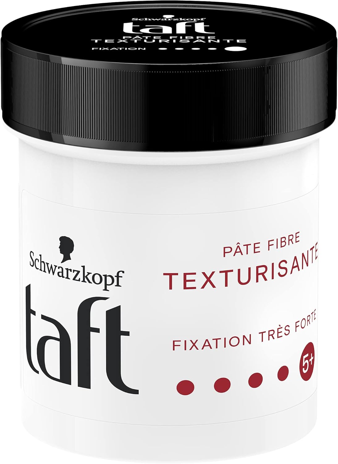 Schwarzkopf - Taft - Pate Cheveux Fibre Texturisante - Fixation Très Forte - Fini semi-mat 