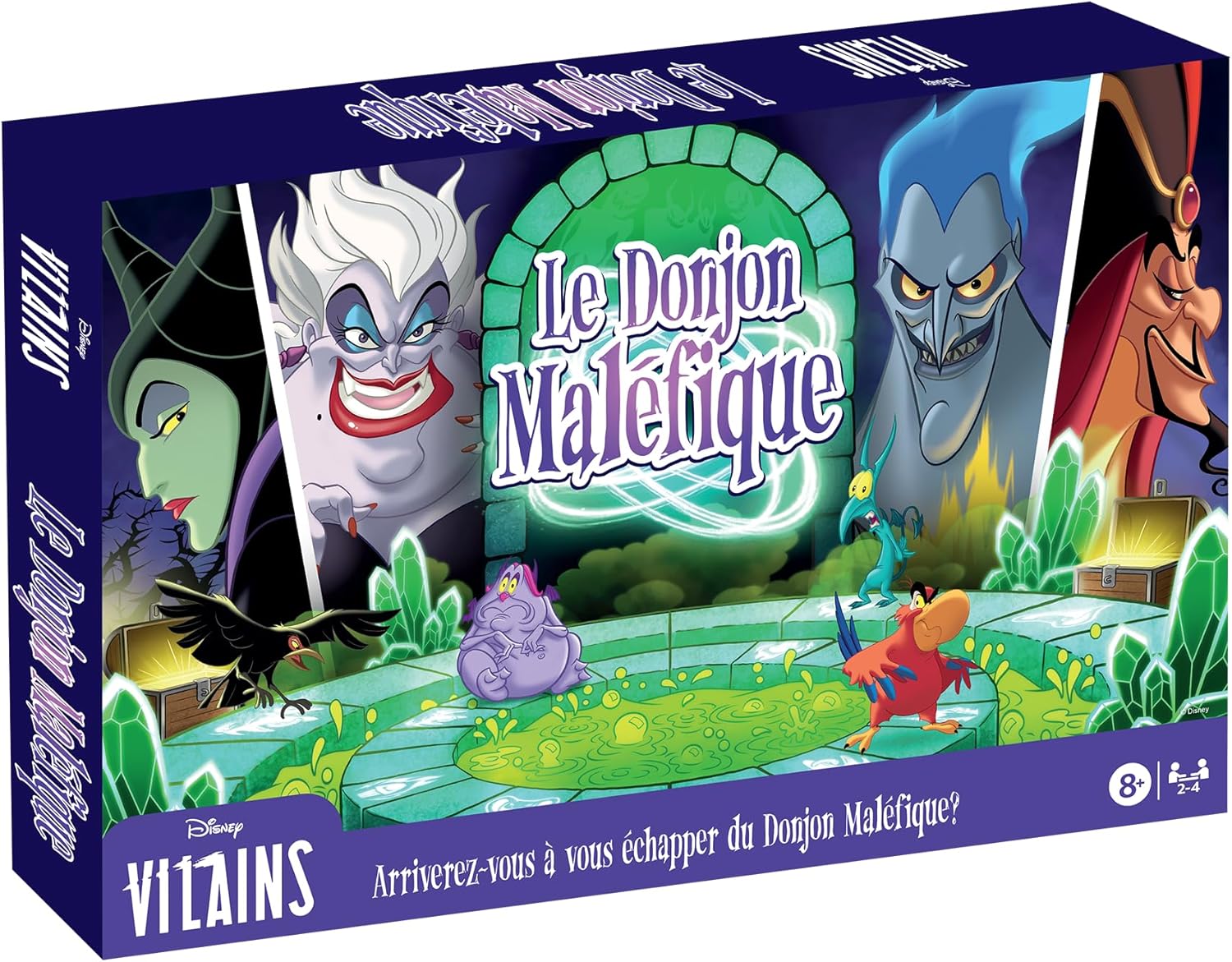 Jeu de société Disney Villains - Le Donjon Maléfique - Jeu de société - Jeu de Plateau