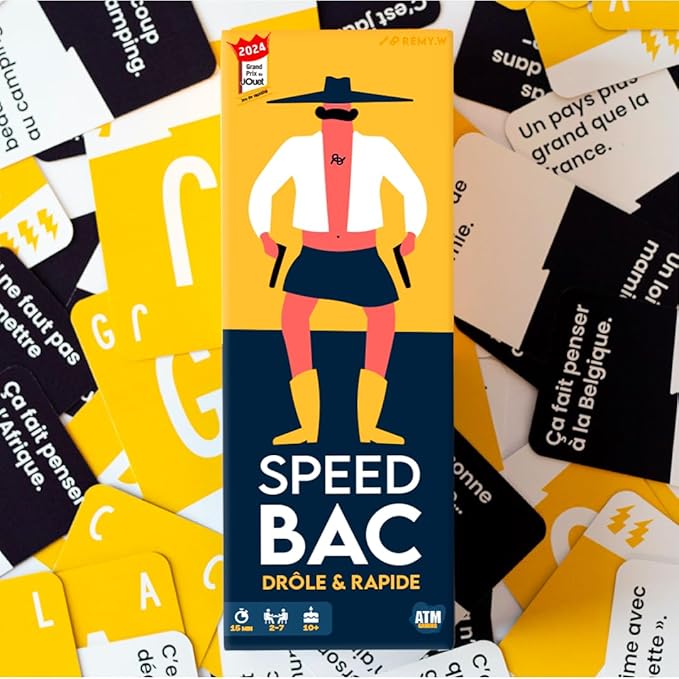 ATM Gaming Speedbac - Jeu de société - Grand Prix du Jouet 2024