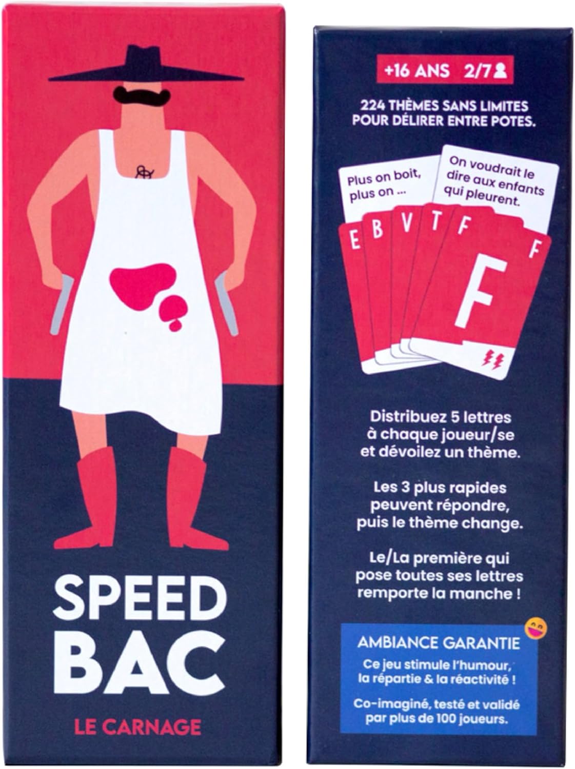 ATM Gaming - Speed Bac - Jeu de société Adulte - 2 à 7 Joueurs