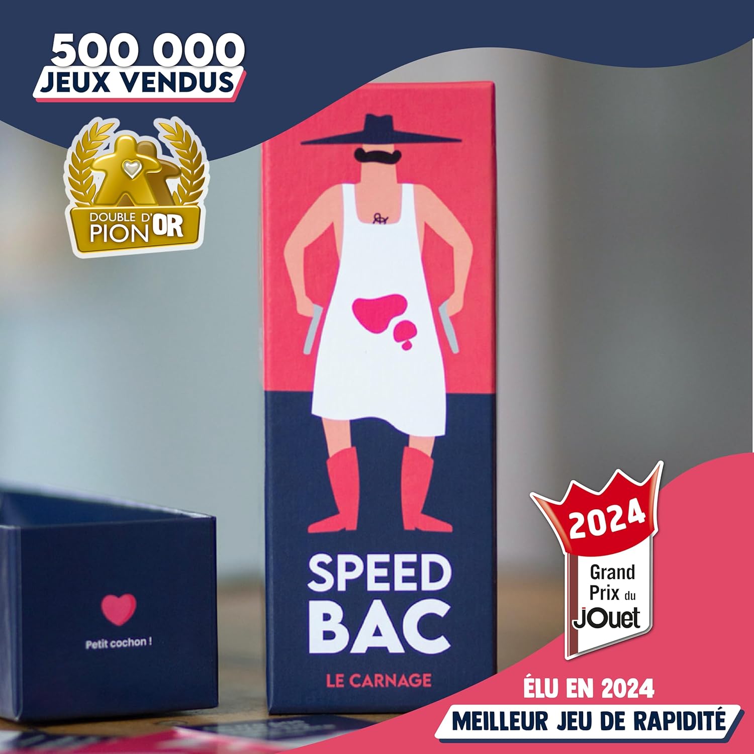 ATM Gaming - Speed Bac - Jeu de société Adulte - 2 à 7 Joueurs