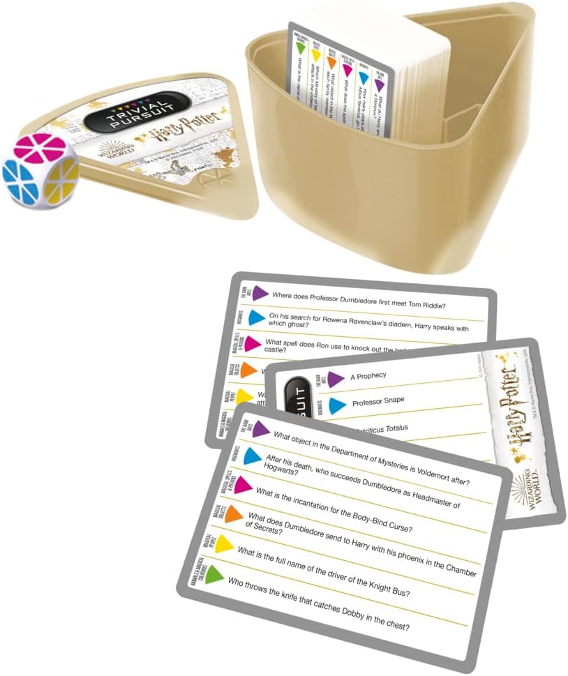 Hasbro Gaming Trivial Pursuit : Wizarding World Harry Potter Edition Jeu de questionnaires Compact