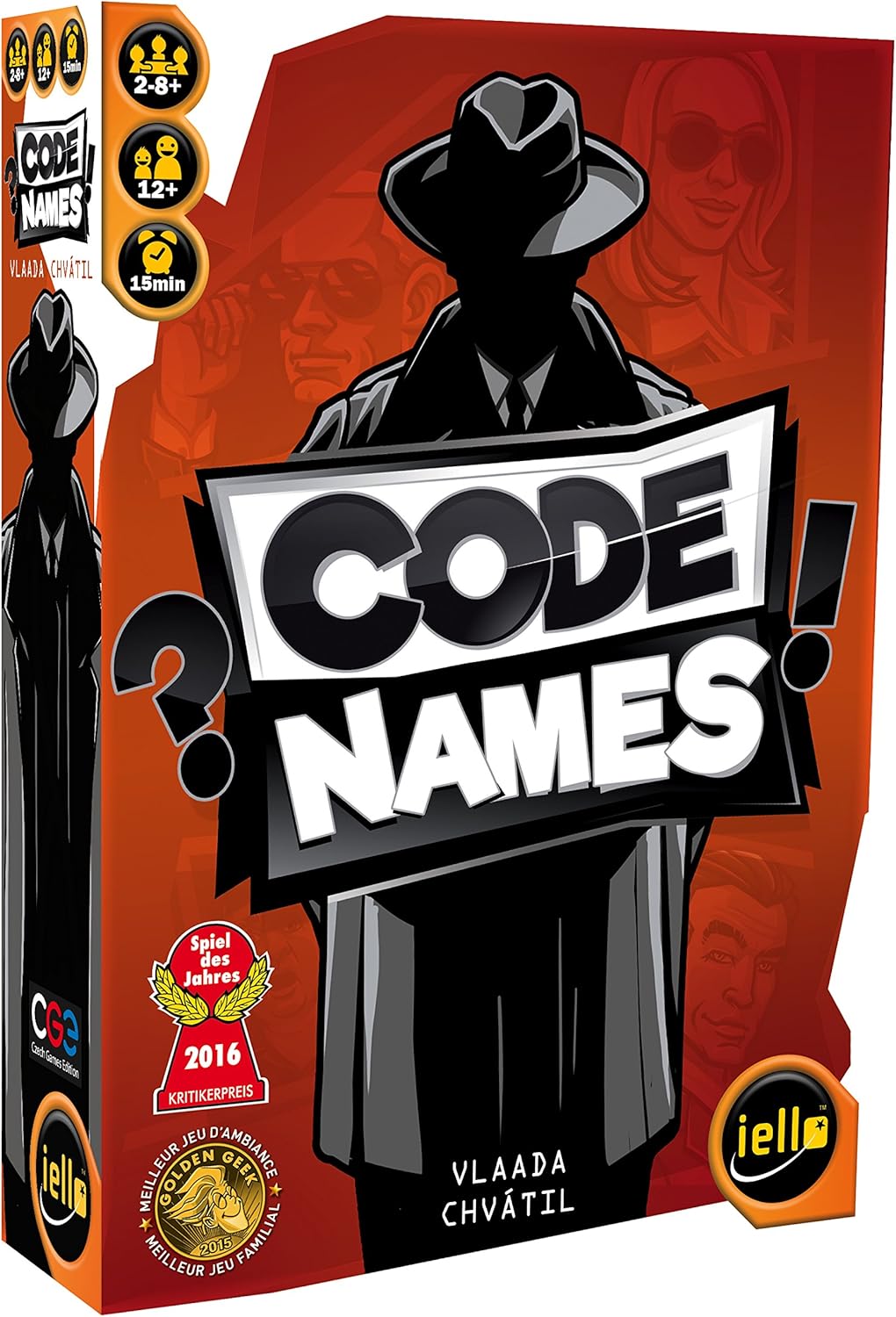 IELLO - 51285 - CodeNames - Jeu d’Association d’Idées - Version Française