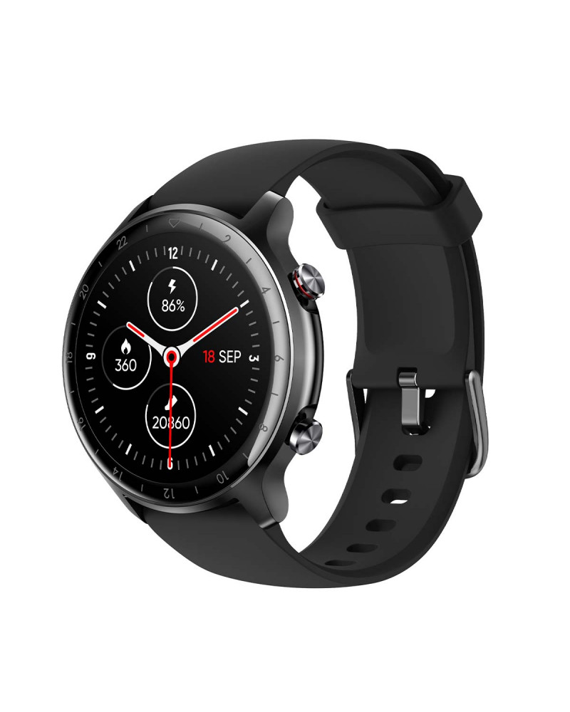 SMARTY 2.0 - SW031B - Montre connectée - Montre SMARTY ARENA - modèle mixte - Boitier rond en ABS et céramique