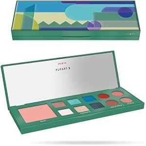 Pupa Milano - atelier Pupart S Make-Up Palette de maquillage avec miroir - 004 (green) verte