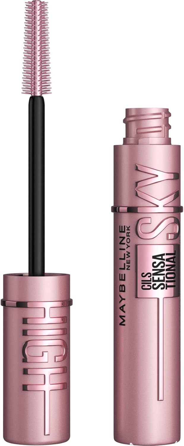 Maybelline New-York - Mascara volume et longueur Sensational - Sky High – Teinte : noir, 7,2 ml