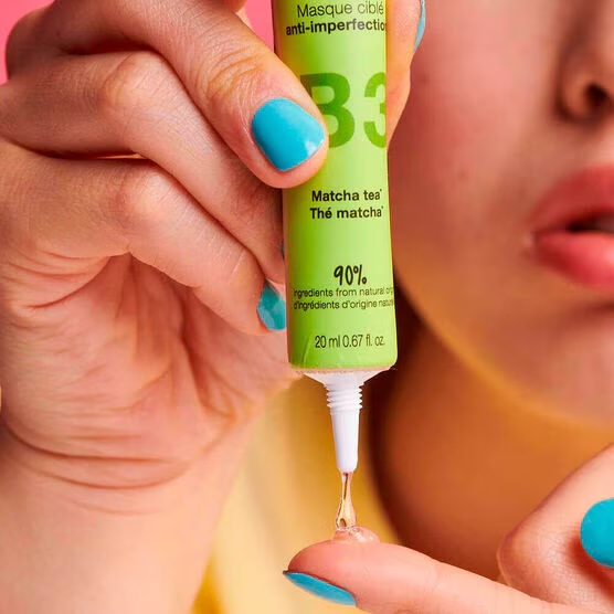 Sephora Masque ciblé anti-imperfection - masque clarifiant ciblé - clarifying mask -  vitamine B3 et de thé matcha - 20 ml
