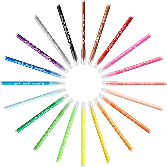 BIC Kids - Feutres de Coloriage - Carton de 18