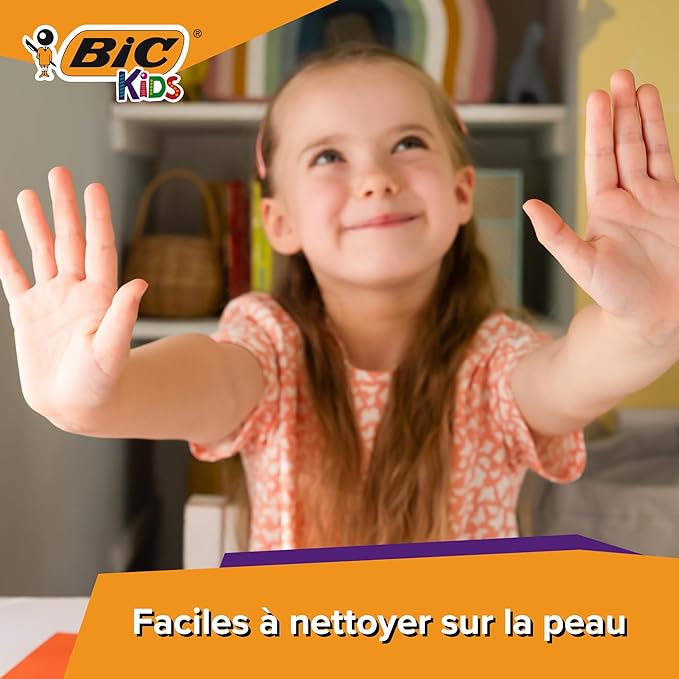BIC Kids - Feutres de Coloriage - Carton de 18