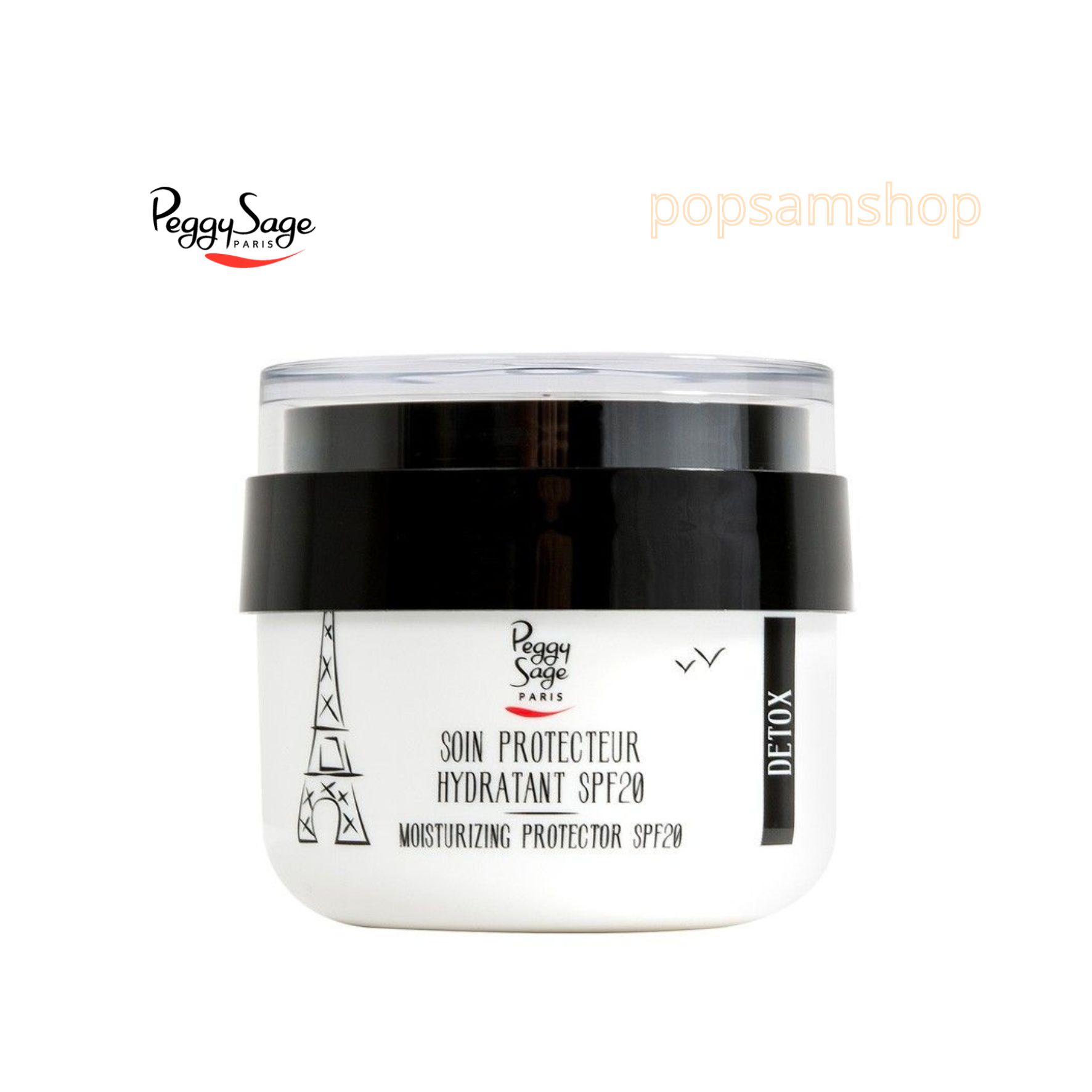 PEGGY SAGE SOIN HYDRATANT PROTECTEUR SPF20 50ML