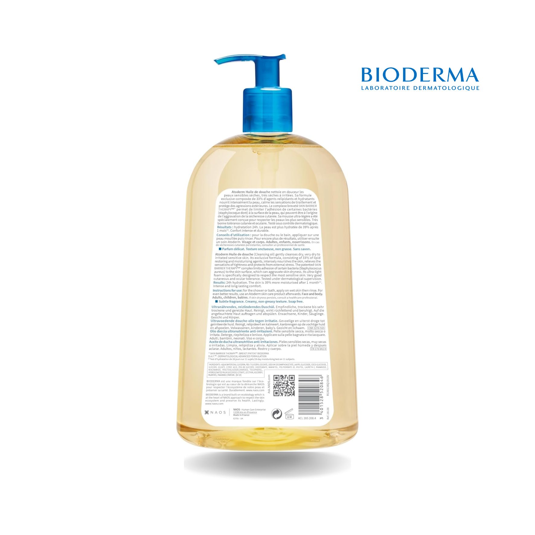 BIODERMA  - Atoderm Huile de Douche - 1 L