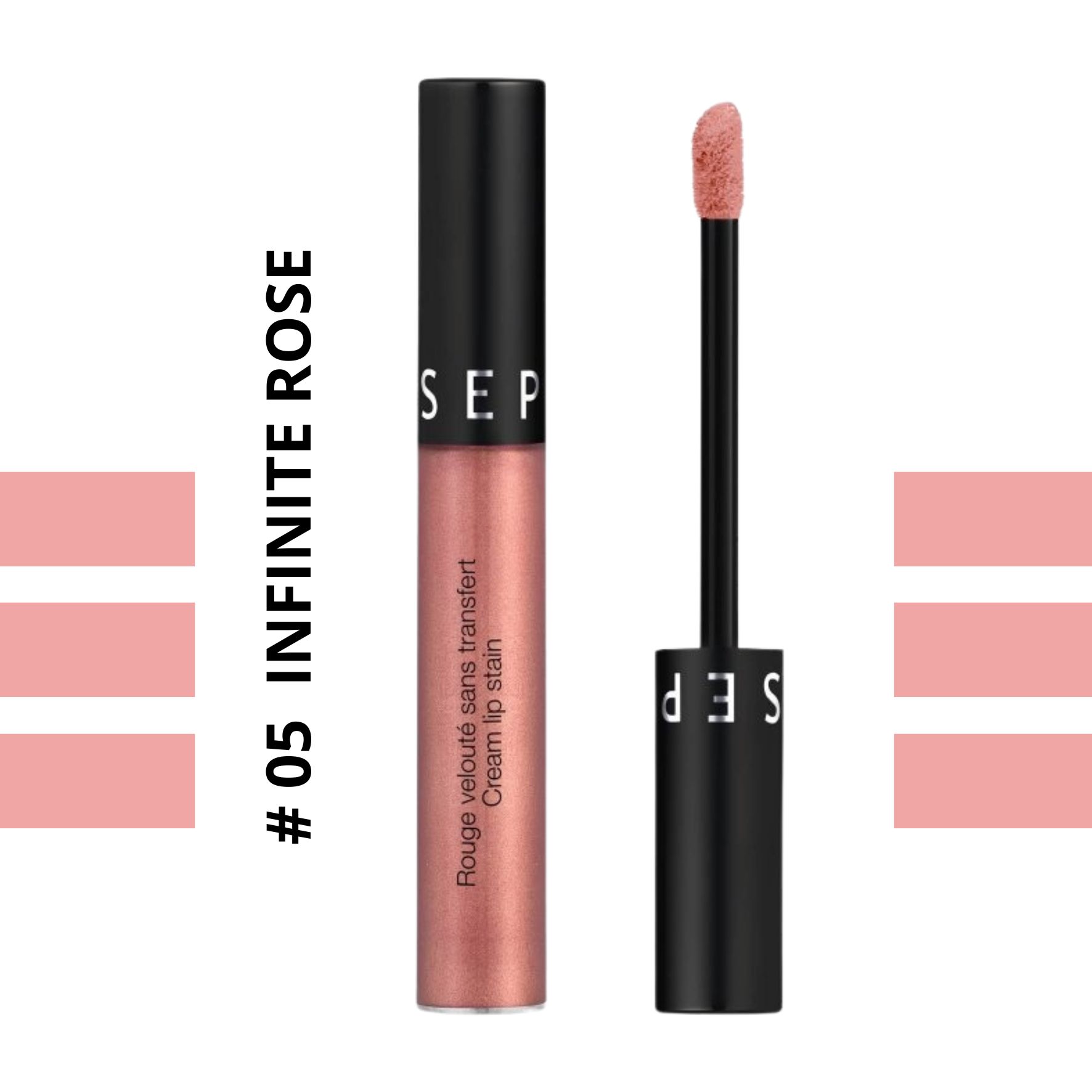 SEPHORA Cream Lip Stain liquide mate - Lipstick matte - rouge à lèvres liquide