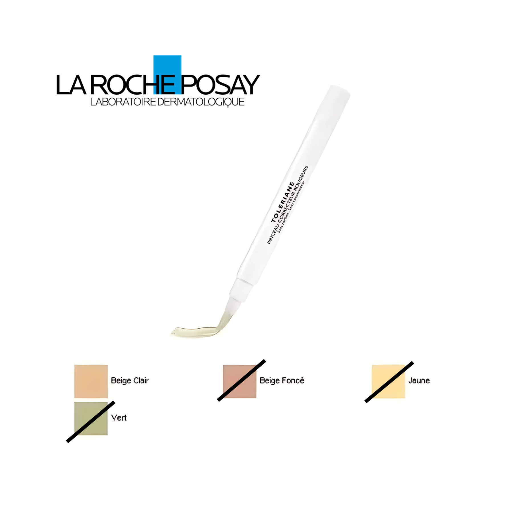 La roche posay Tolériane pinceau correcteur peaux claires - 01 beige