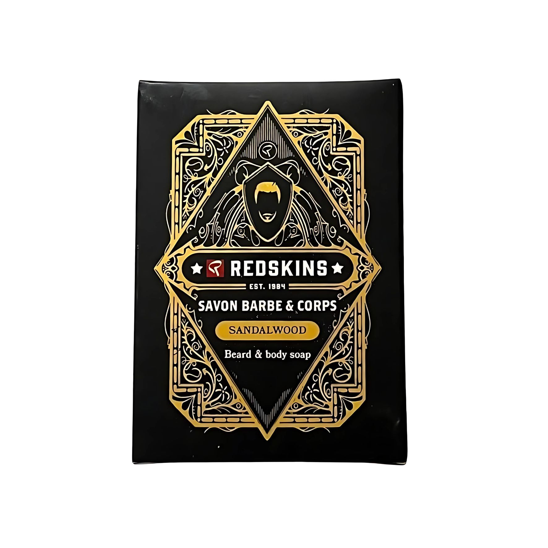 Redskins Savon Barbe & Corps - 3 parfums – 100 g - avec 99% d’ingrédients d’origine naturelle