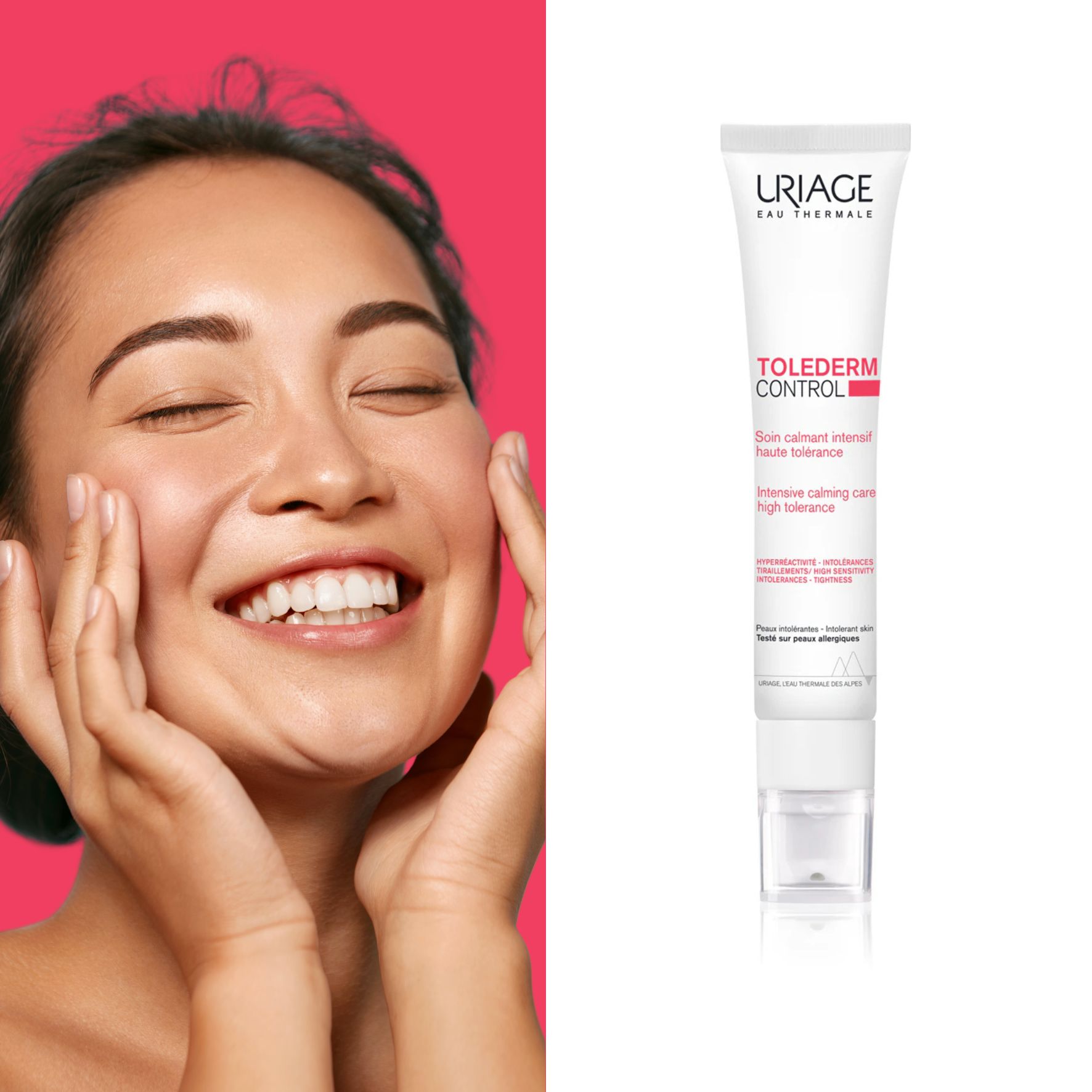Uriage Toléderm Control – Soin Calmant Intensif Haute Tolérance – 40 ml