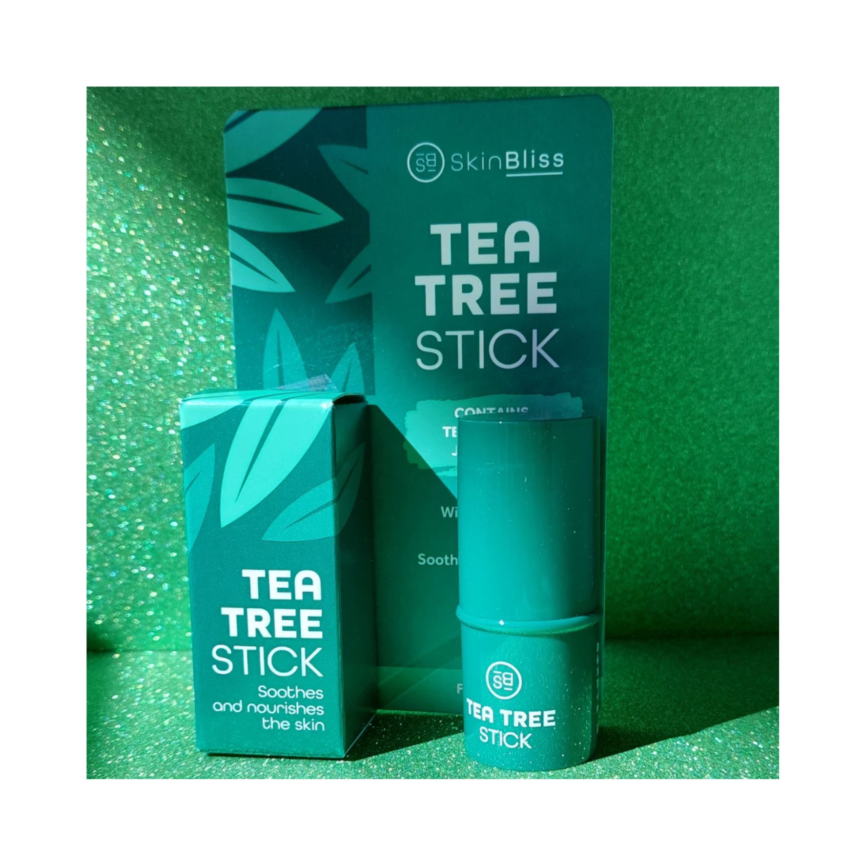 Skin Bliss Stick Visage au Tea Tree – Anti-imperfections, Nourrissant & Purifiant avec Huile de Jojoba et Vitamine E