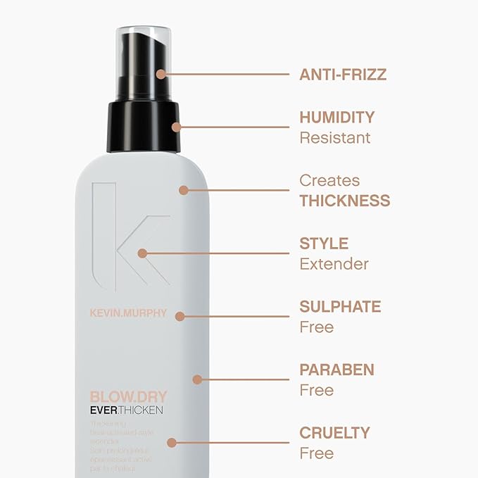 Kevin Murphy Blow Dry Ever Lift 150 ml – Spray thermo-actif volumisant longue tenue, lift racines