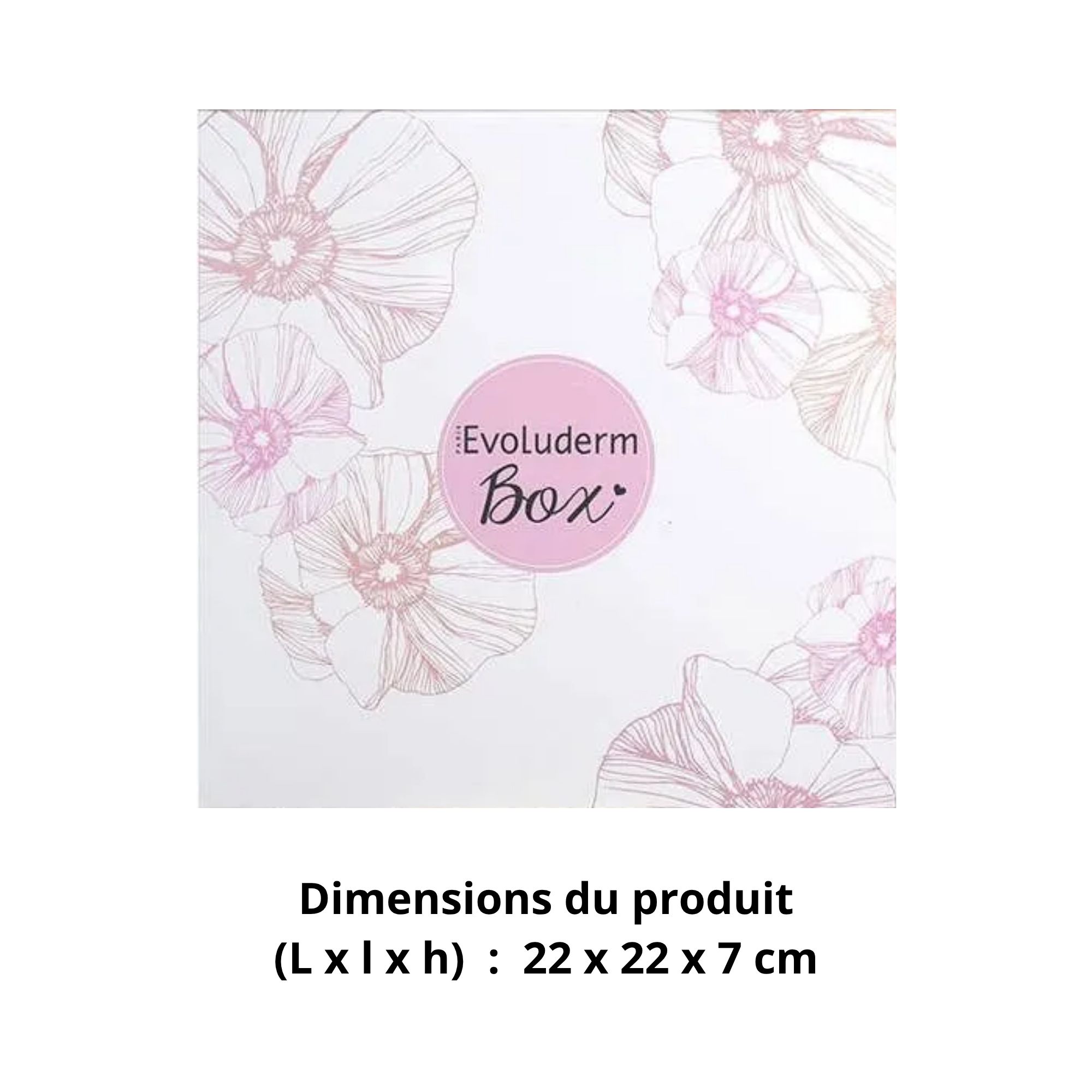 Evoluderm Box – Coffret Cadeau Vide Réutilisable