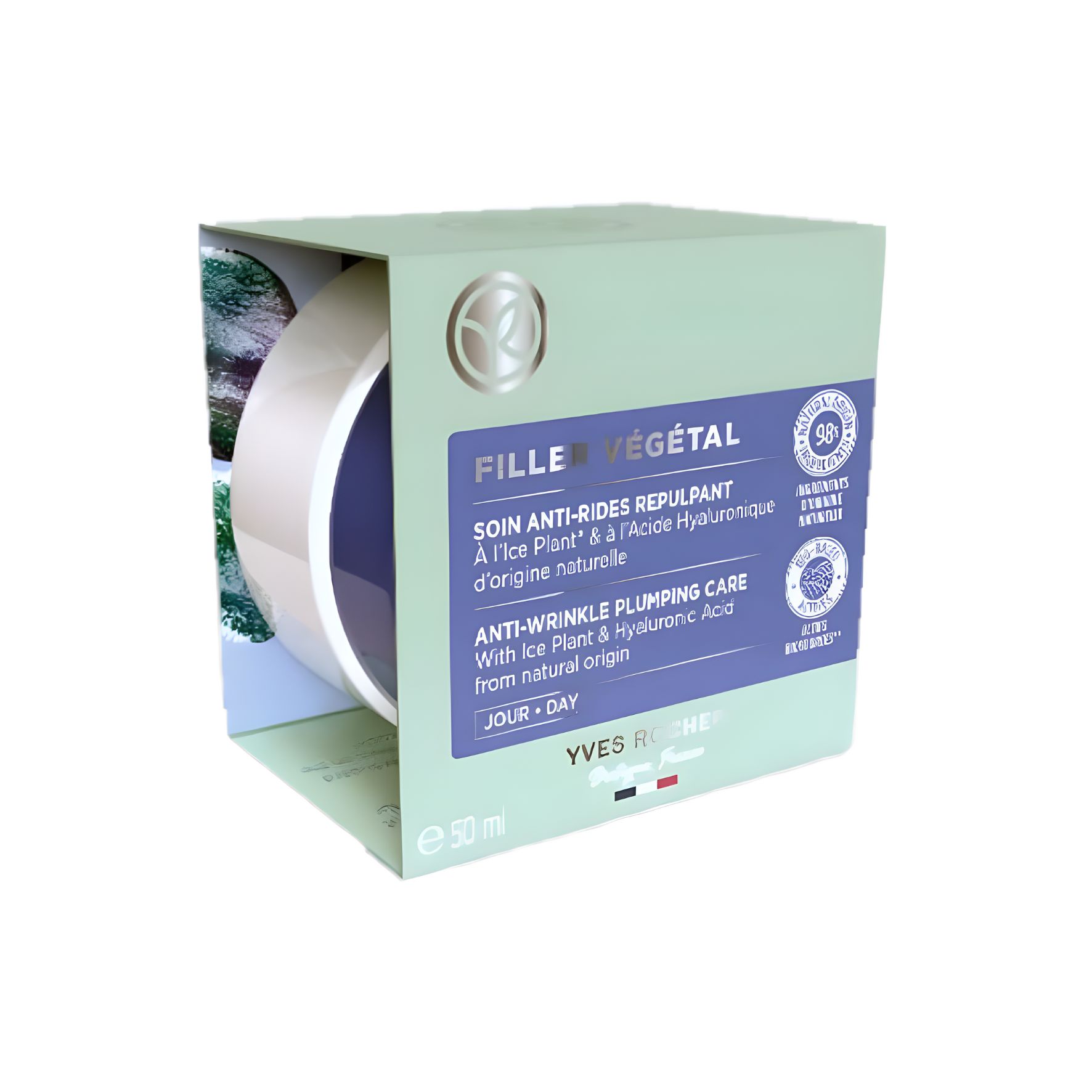 Yves Rocher Filler Végétal - Crème de Nuit Anti-Rides Repulpante