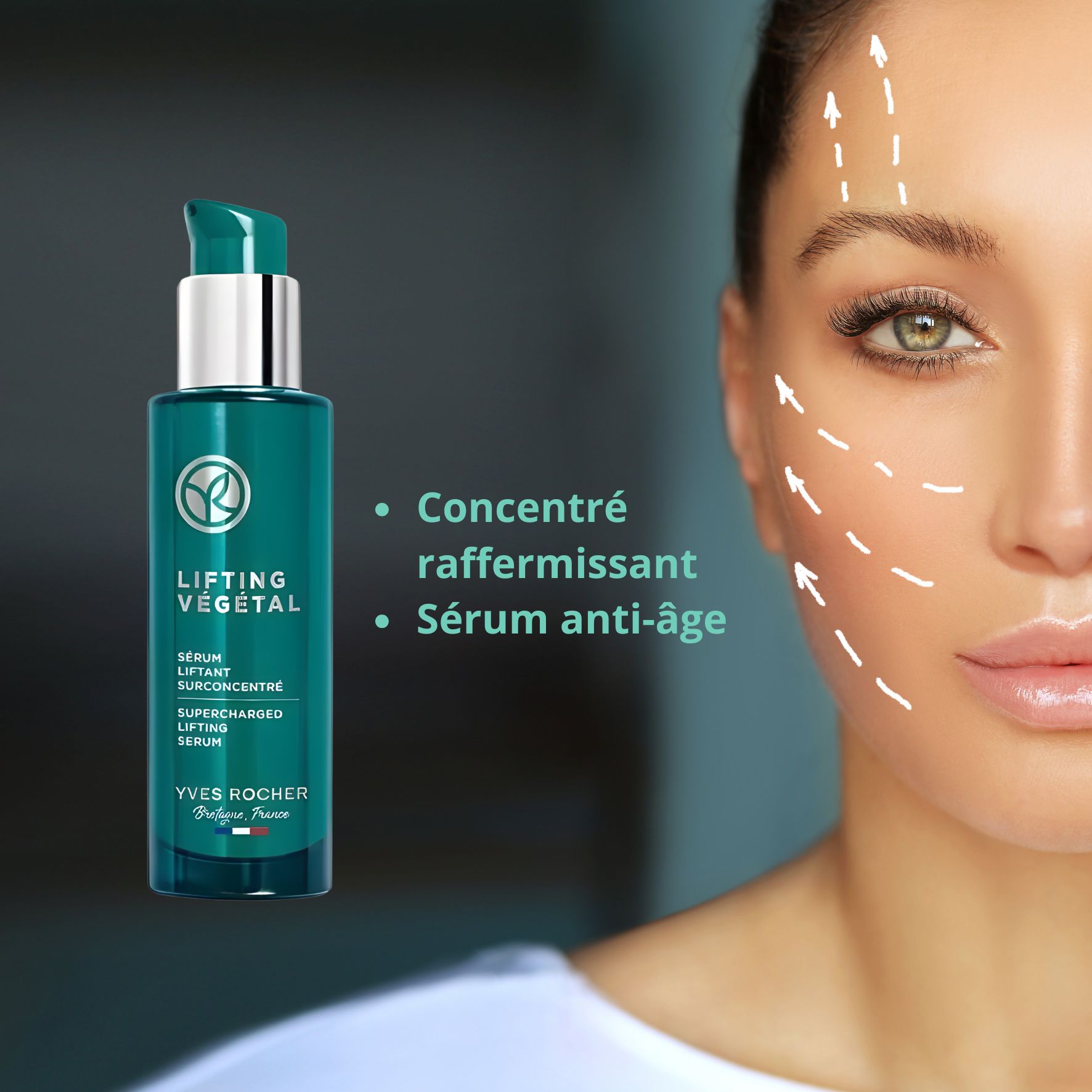 Yves Rocher - Concentré Lifting Végétal - serum liftant surconcentré 30ml