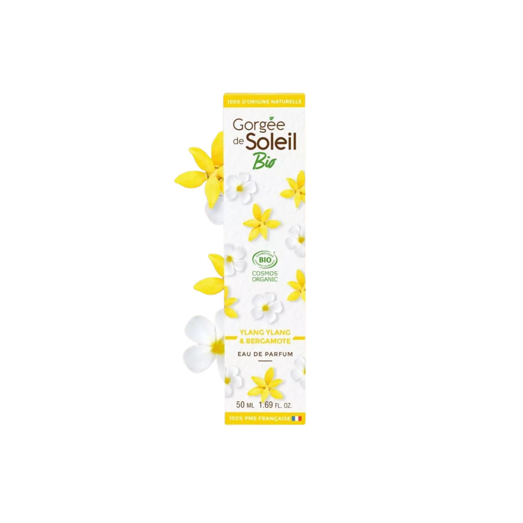 Gorgée de Soleil Eau de Parfum Ylang Ylang et Bergamote – BIO COSMOS 50 ml