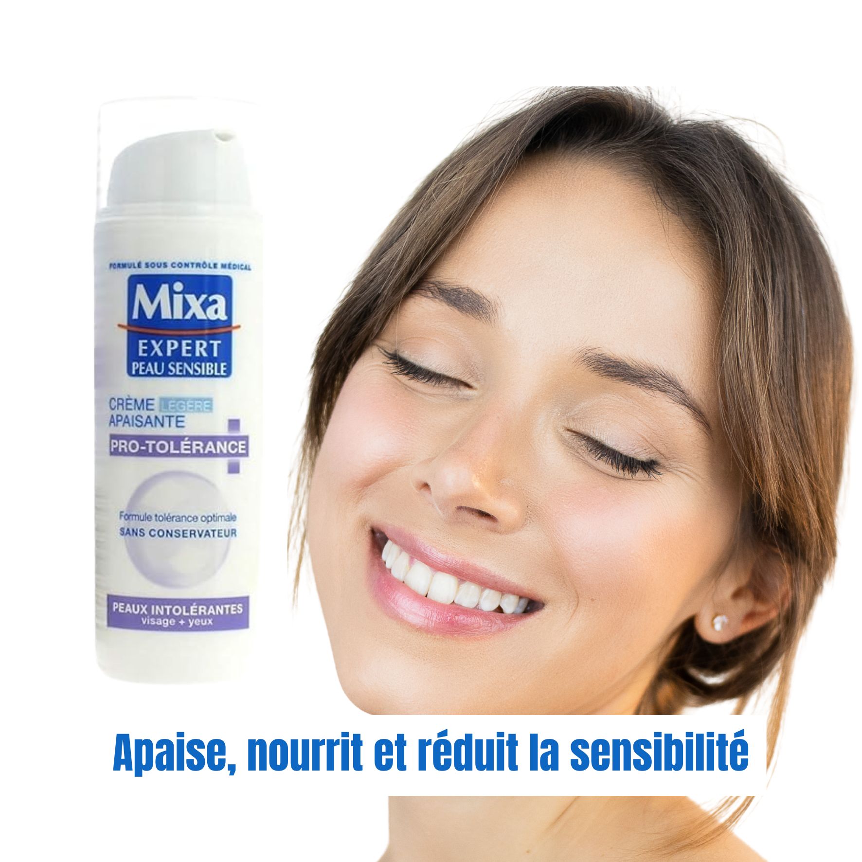 Mixa Expert Pro-Tolérance Crème Riche Apaisante – Peaux sensibles / intolérantes