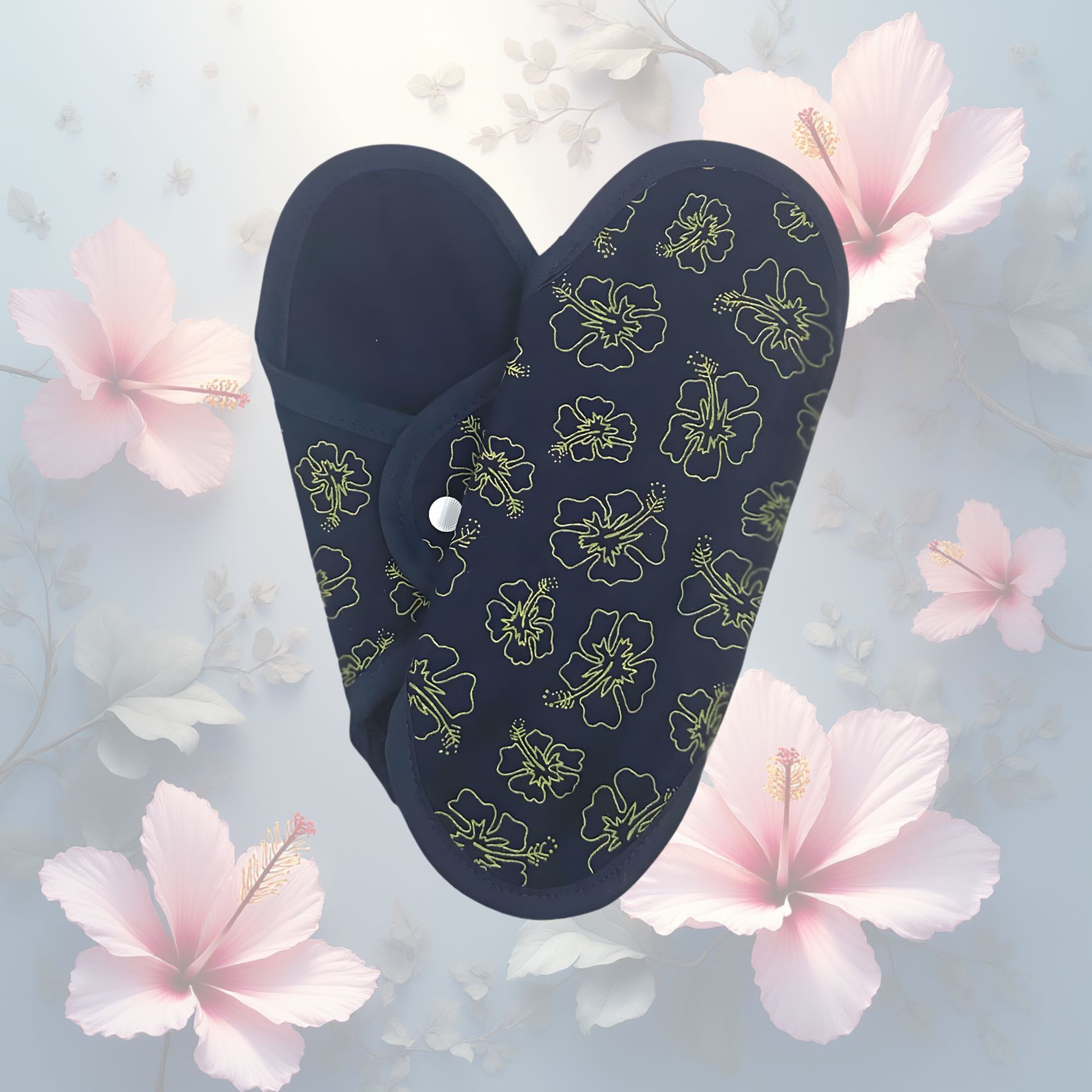 Anaé – Serviettes périodiques lavables en coton bio – Flux abondant - paquet de 2