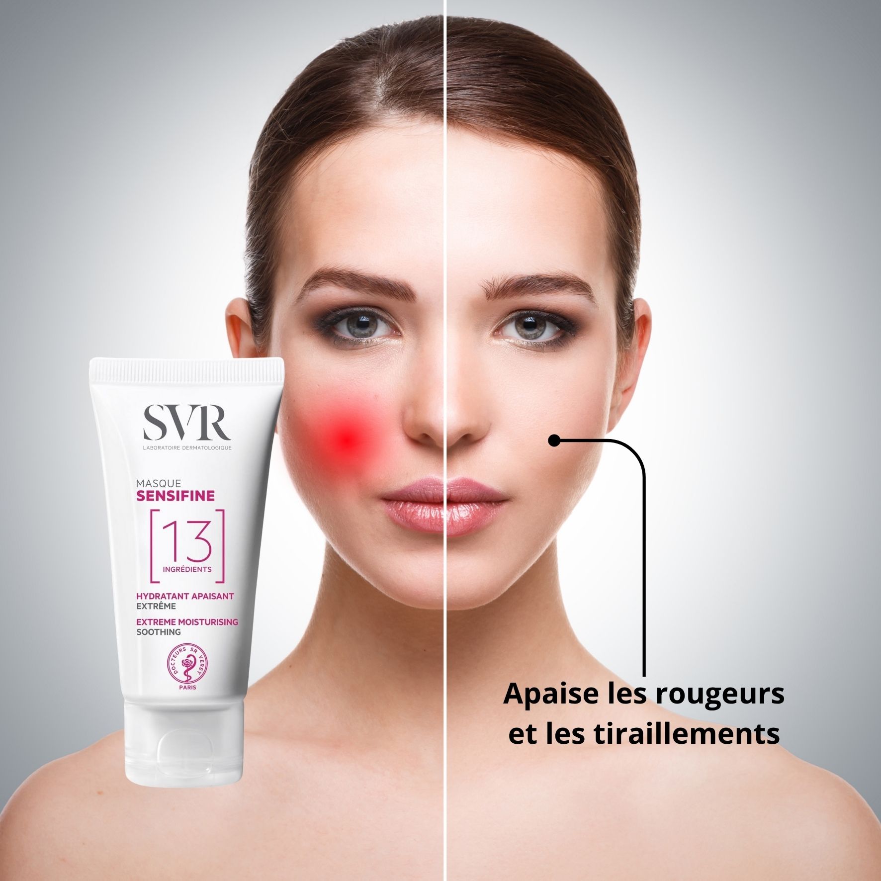 SVR Sensifine Masque 50 ml — Masque apaisant & hydratant pour peaux sensibles