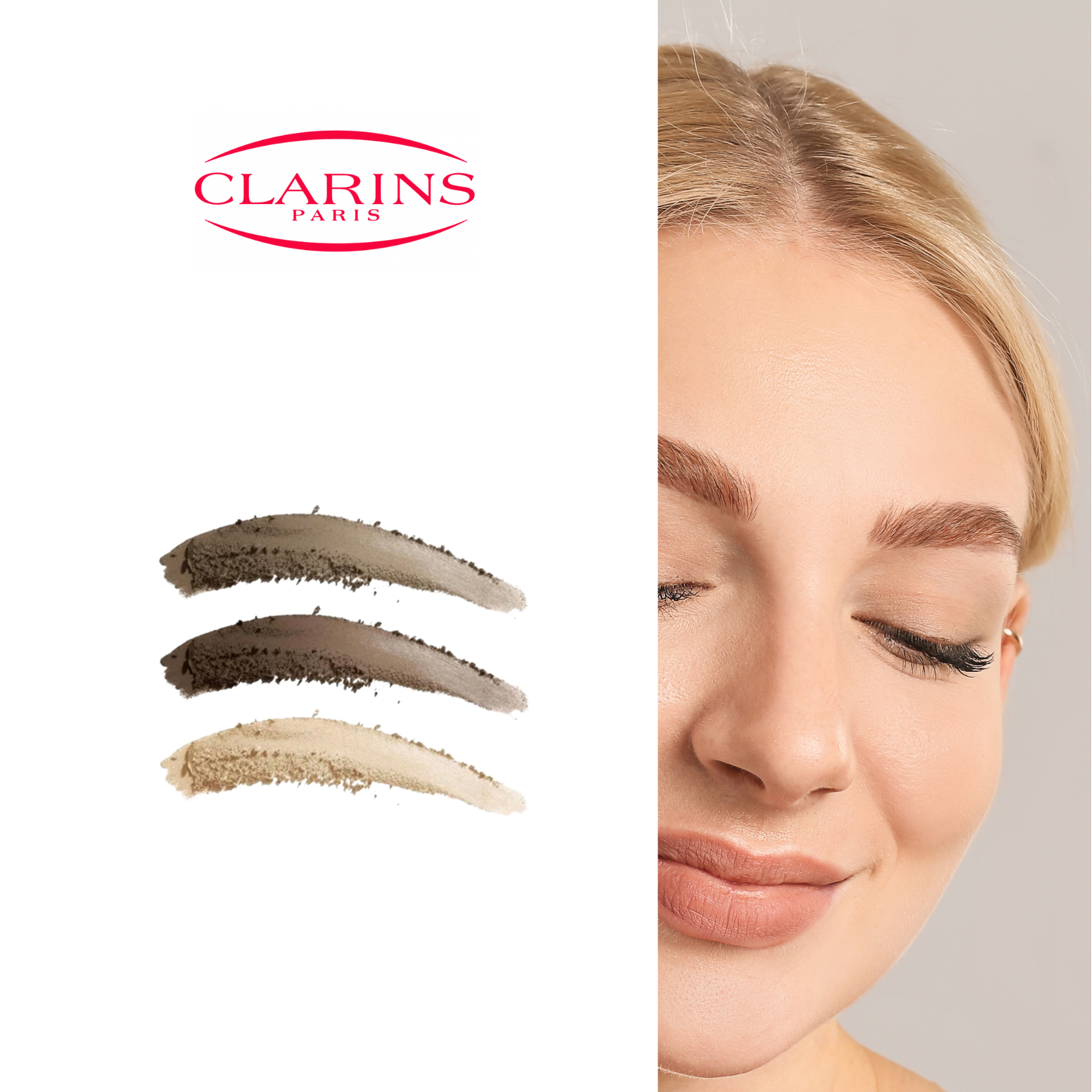 Clarins My Perfect Eyebrow Kit, 01 Light to Medium