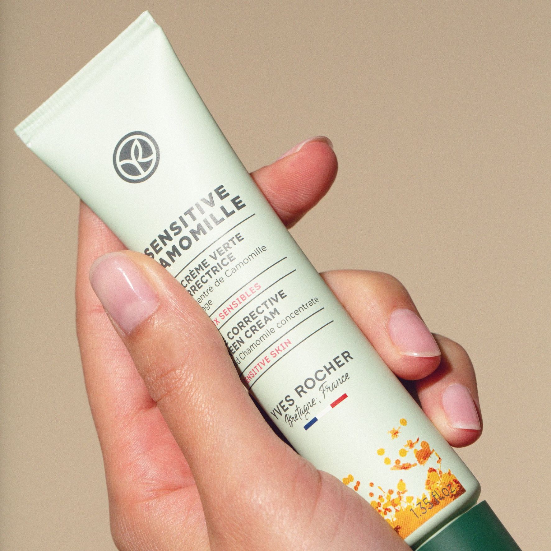 Yves Rocher Sensitive Camomille - Crème Apaisante Peaux Sensibles