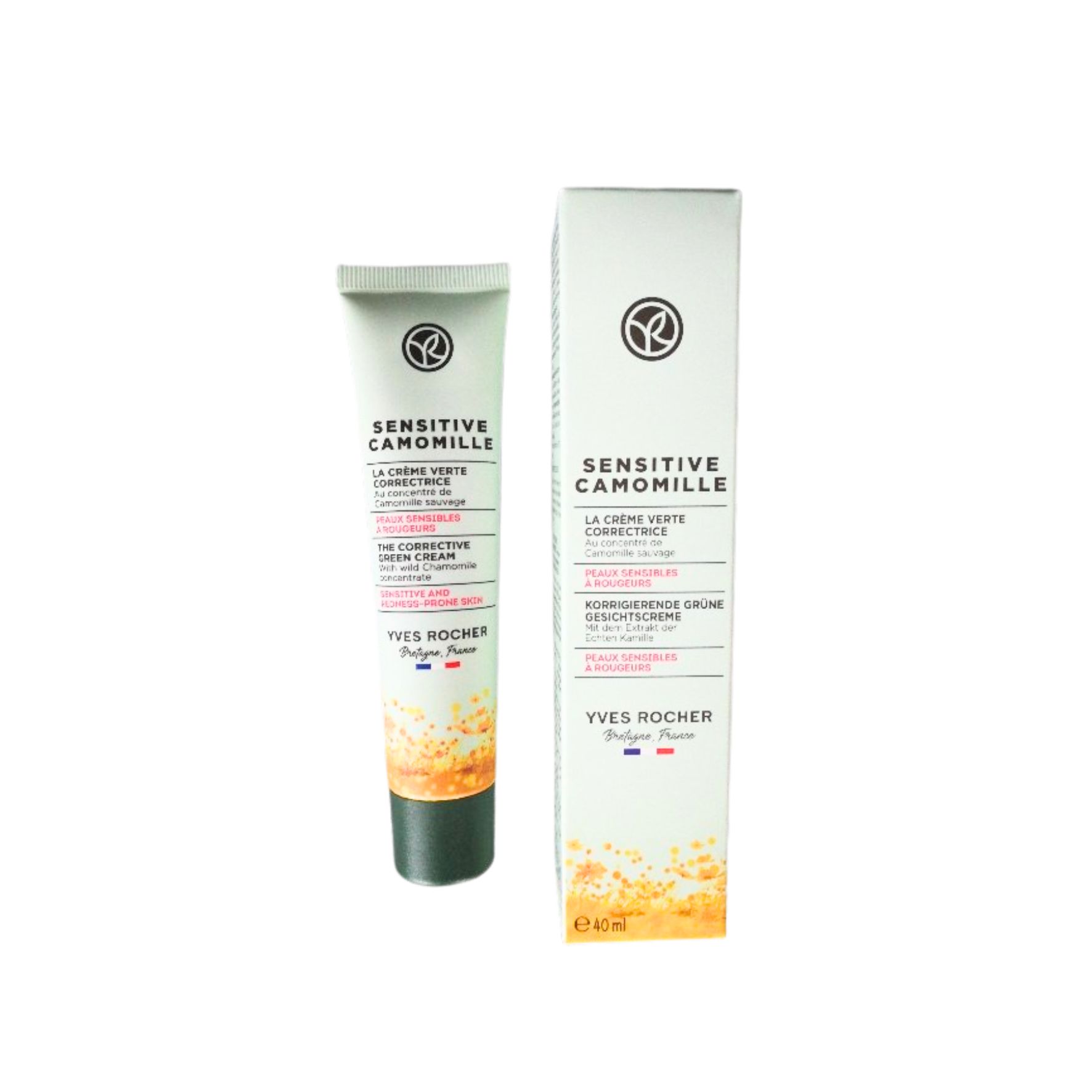 Yves Rocher Sensitive Camomille - Crème Apaisante Peaux Sensibles