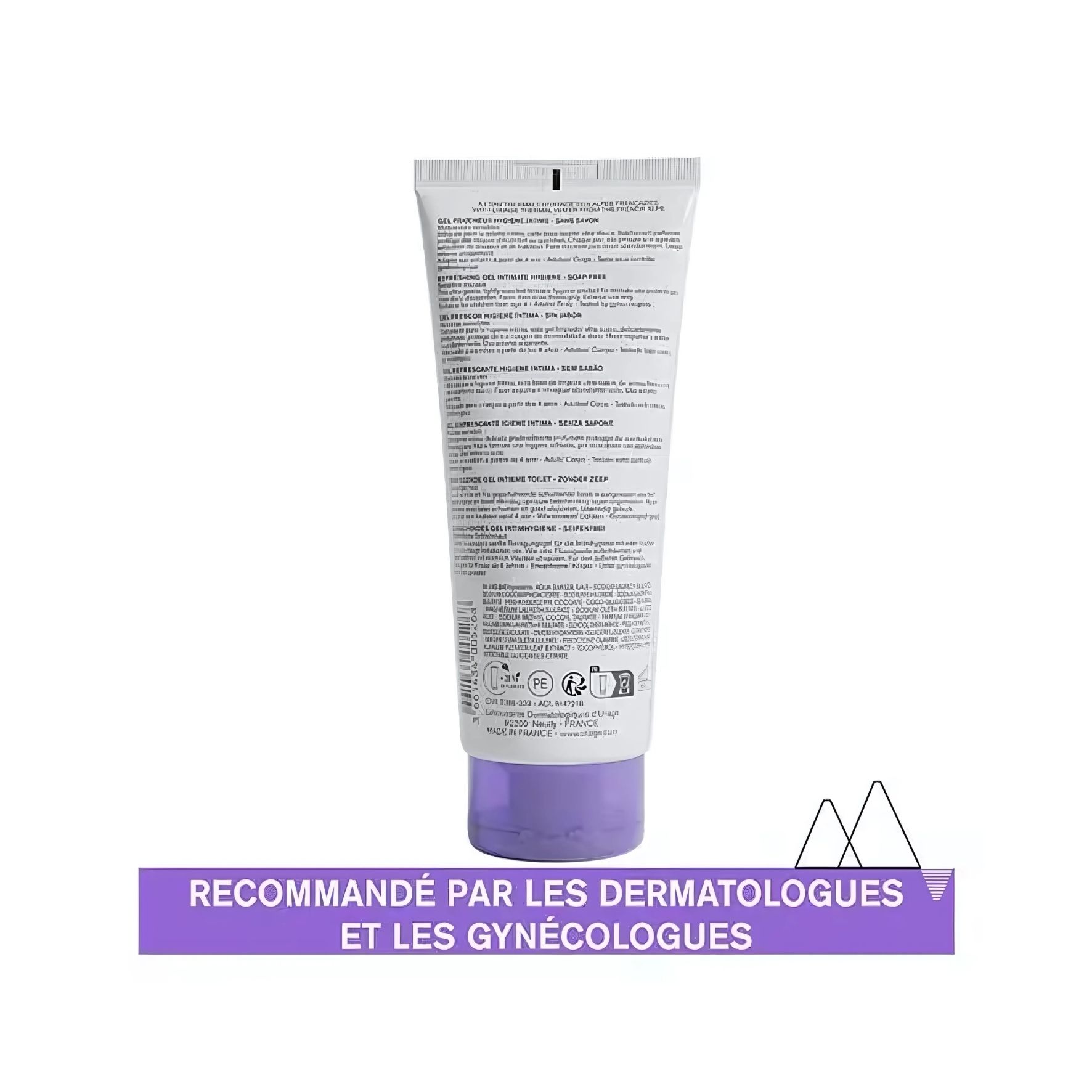 Uriage Gyn-Phy Gel Fraîcheur Hygiène Intime 200 ml – Gel moussant doux, pH physiologique, flore apaisée
