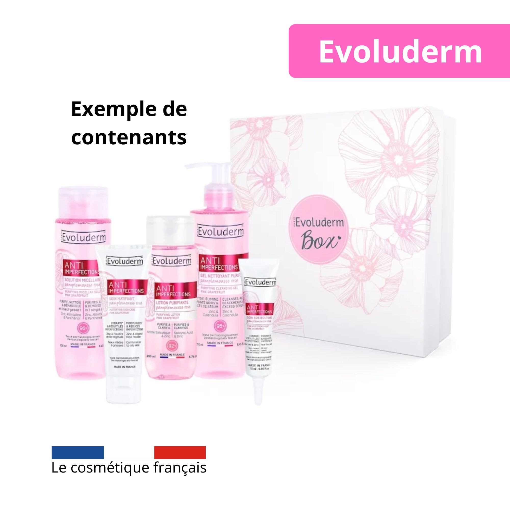 Evoluderm Box – Coffret Cadeau Vide Réutilisable
