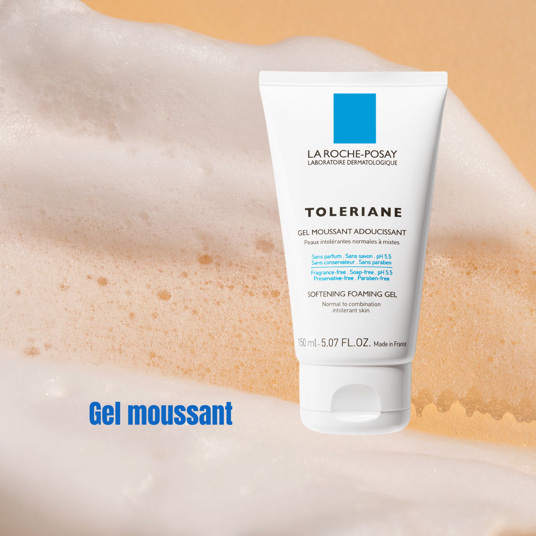 La Roche-Posay Toleriane Gel Moussant Adoucissant – 150 ml