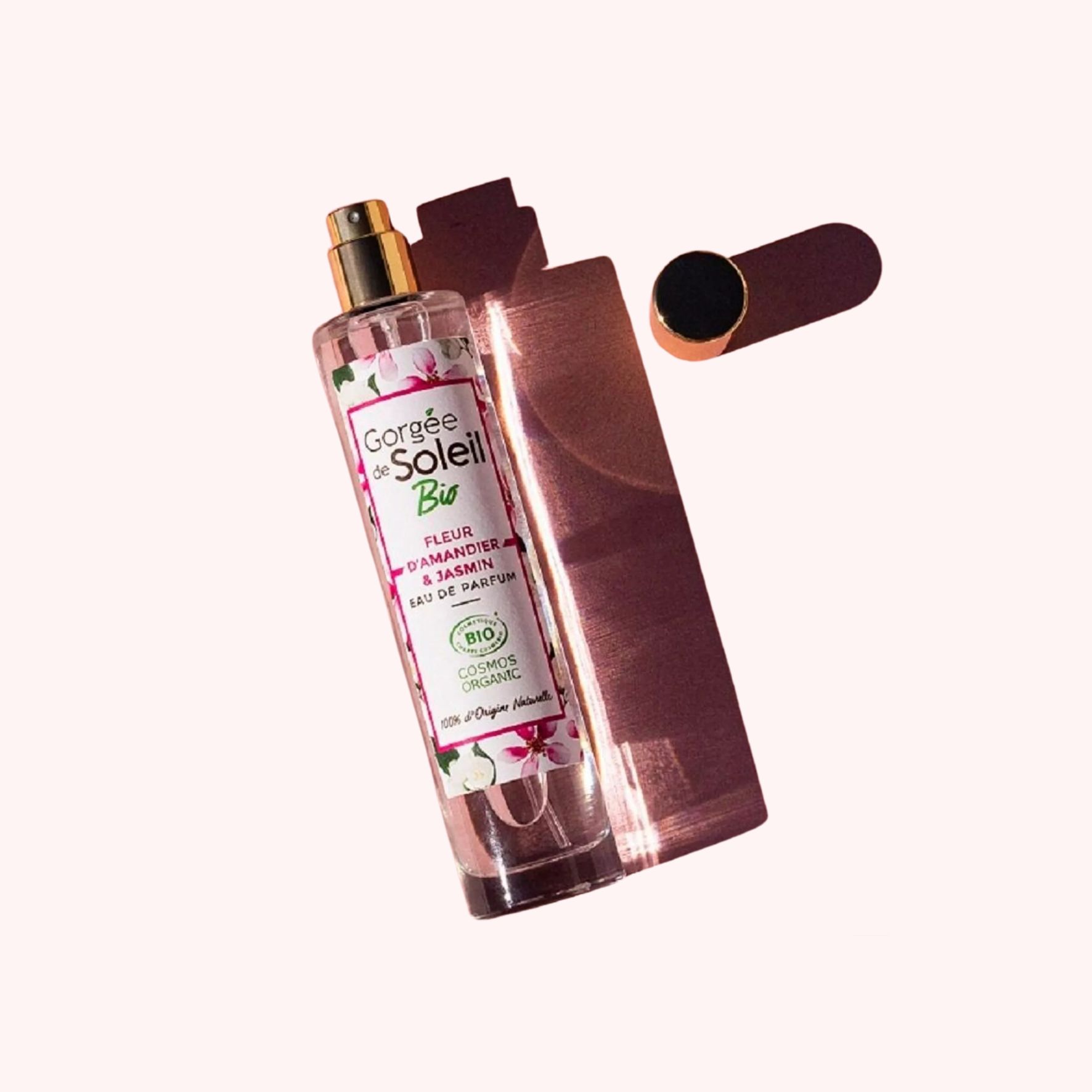 Gorgée de Soleil Eau de Parfum Fleur d’Amandier et Jasmin – Certifiée BIO COSMOS – 50 ml