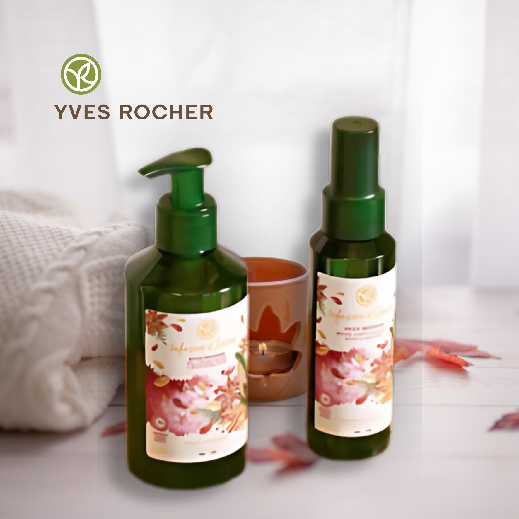 Yves Rocher – Gel Lavant Mains Infusion d’Épices – 190 ml