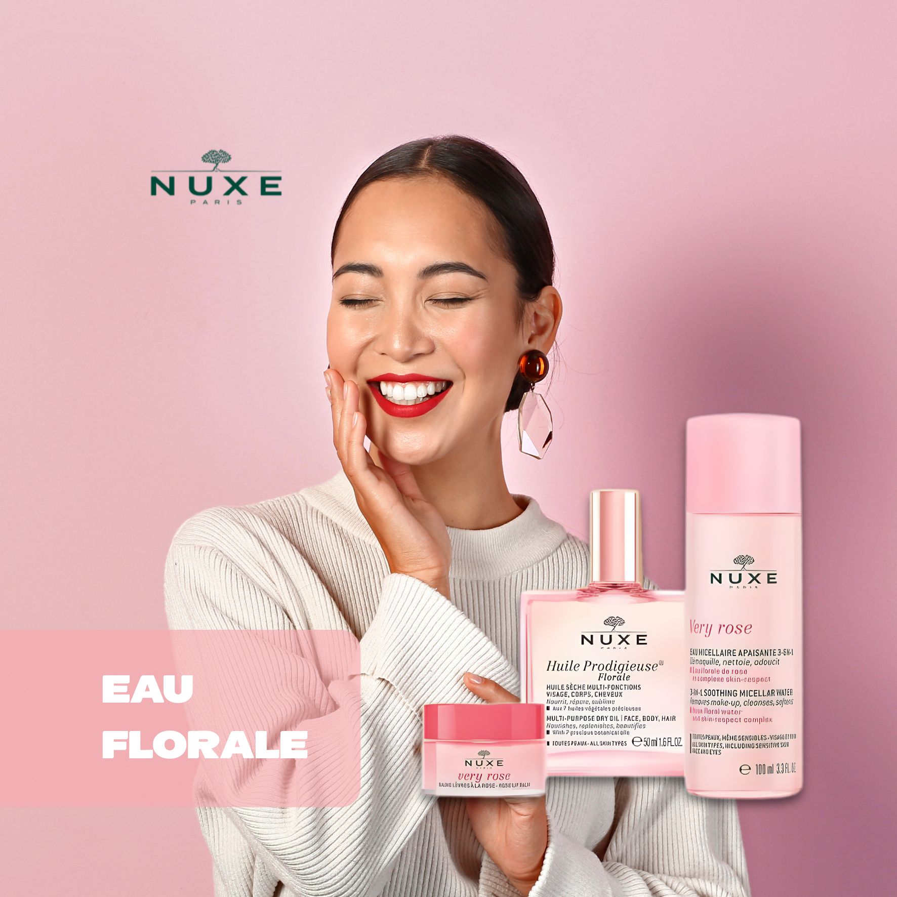 Nuxe – Coffret Rose à l’Infini « Pink Fever » Édition Limitée