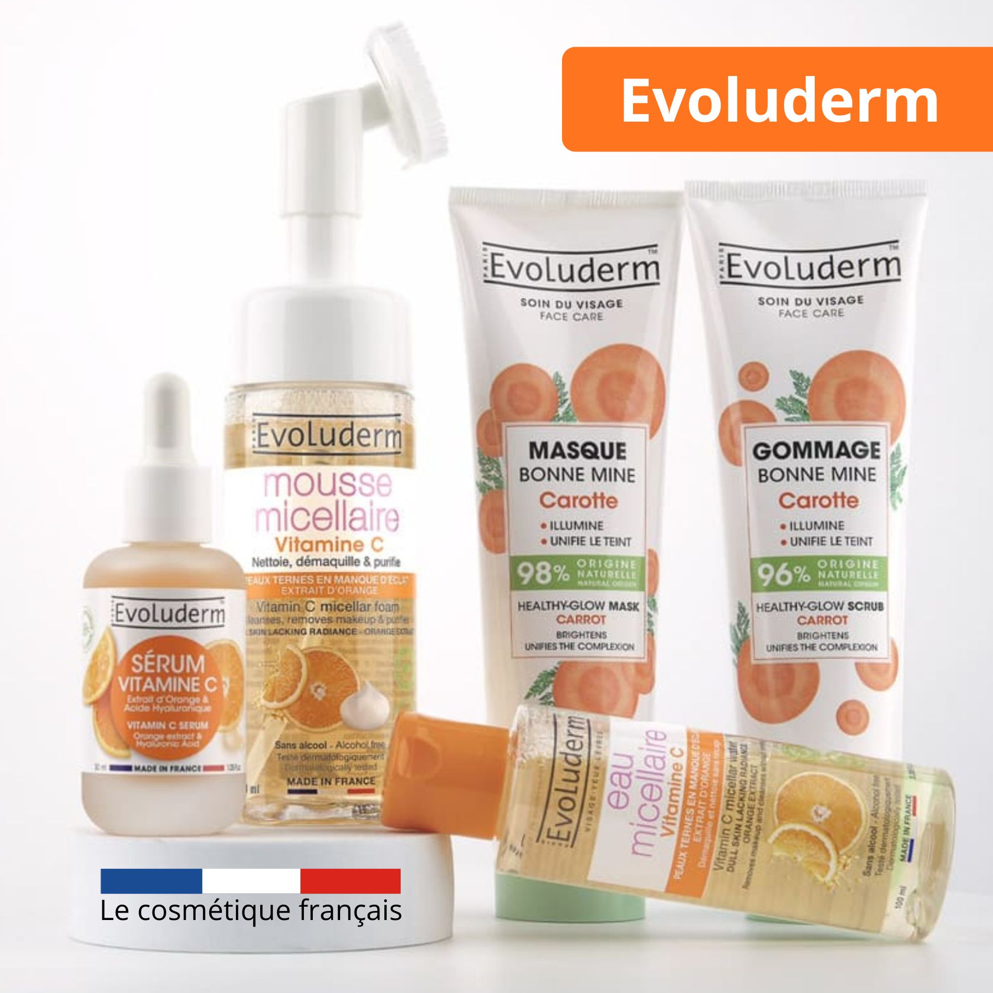 Evoluderm – Mousse Micellaire Vitamine C 150 ml