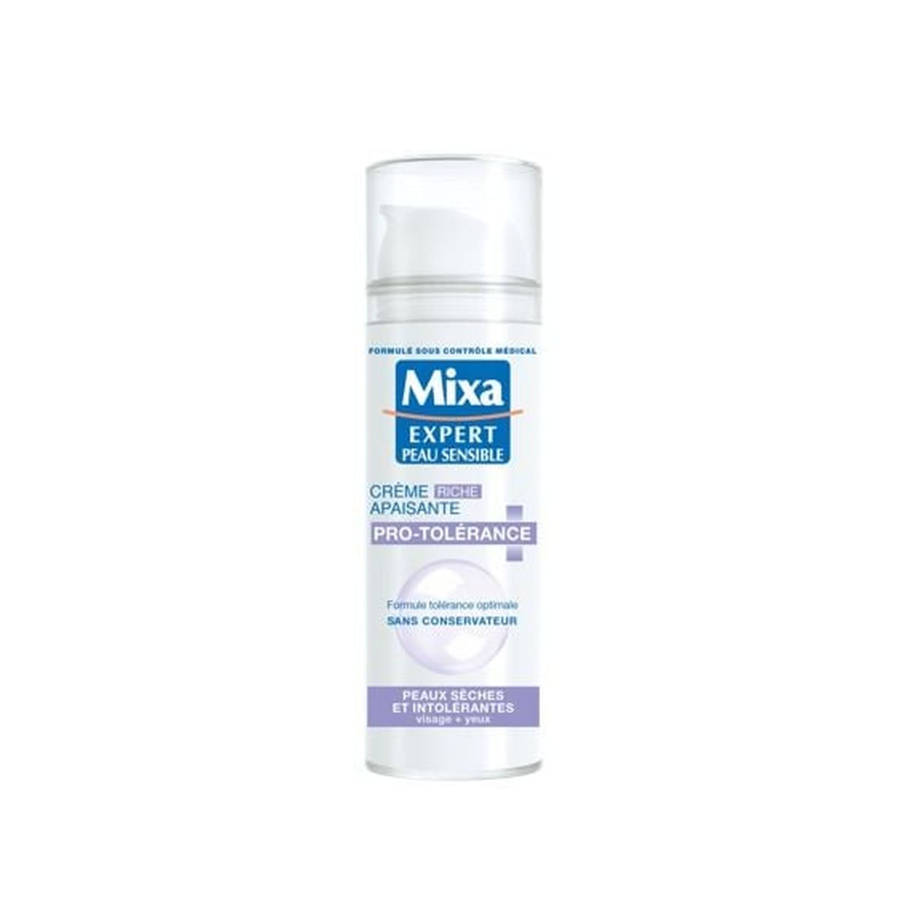 Mixa Expert Pro-Tolérance Crème Riche Apaisante – Peaux sensibles / intolérantes