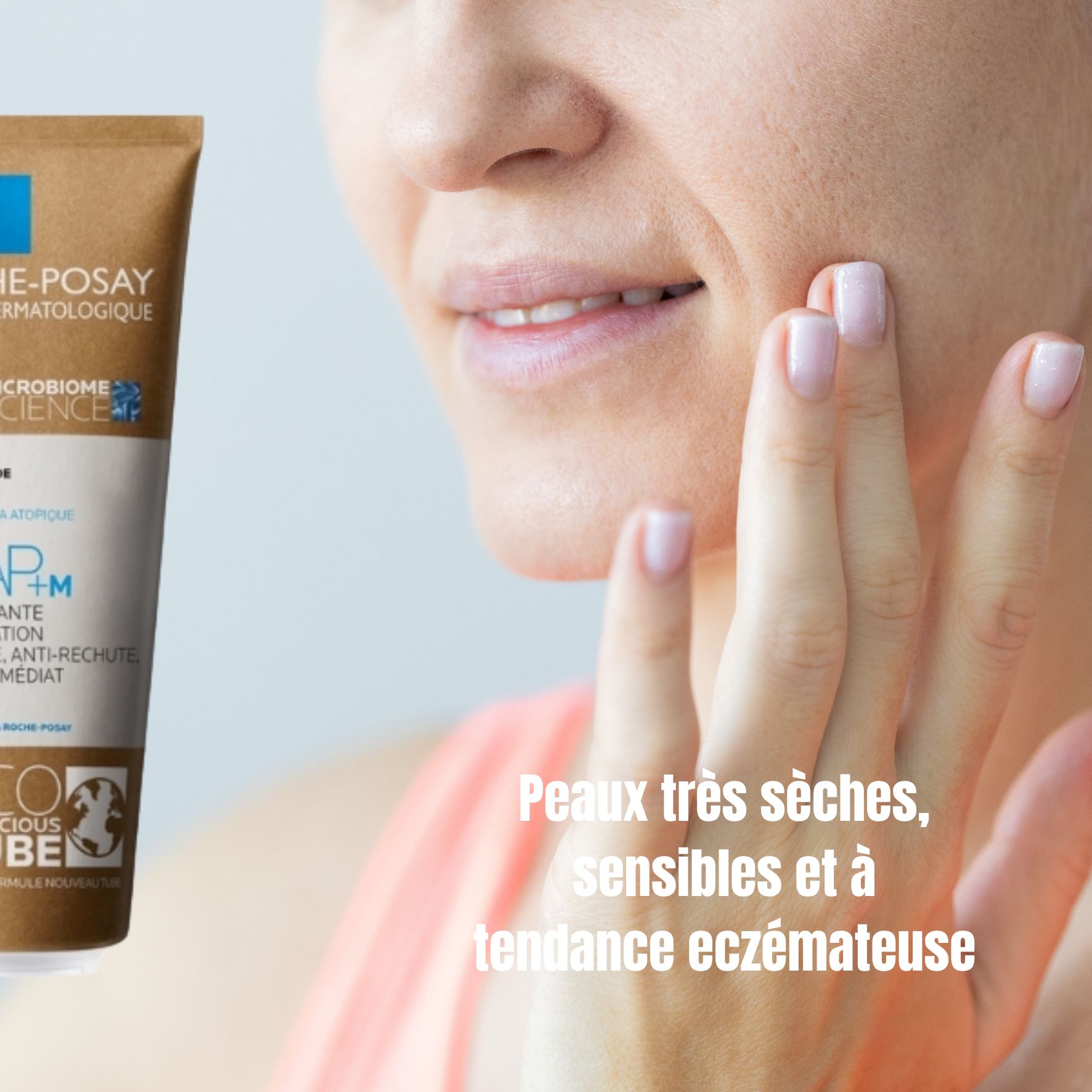  La Roche-Posay Lipikar Baume AP+M – Baume Relipidant Triple Réparation - 200 ml - Hydratation 48h