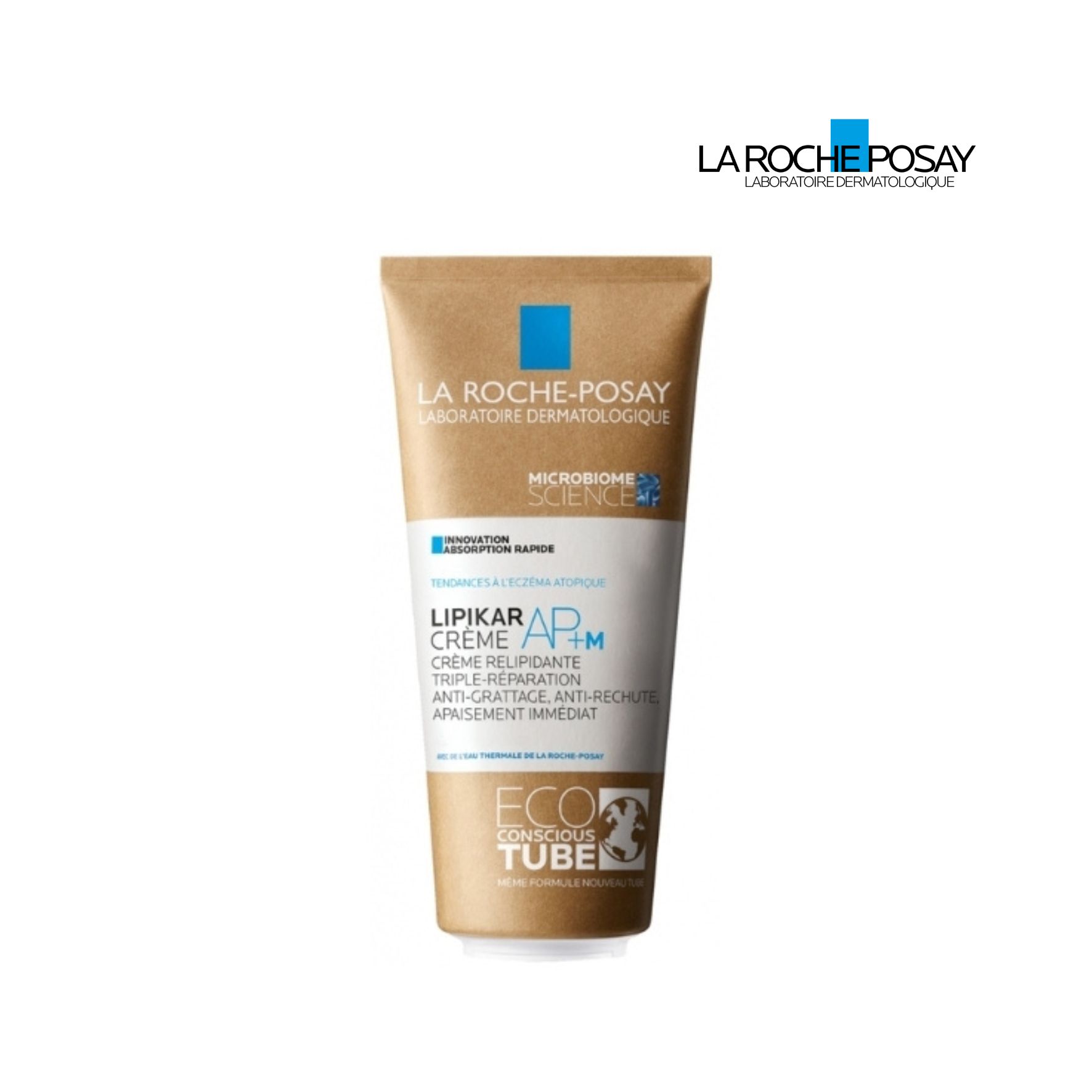  La Roche-Posay Lipikar Baume AP+M – Baume Relipidant Triple Réparation - 200 ml - Hydratation 48h