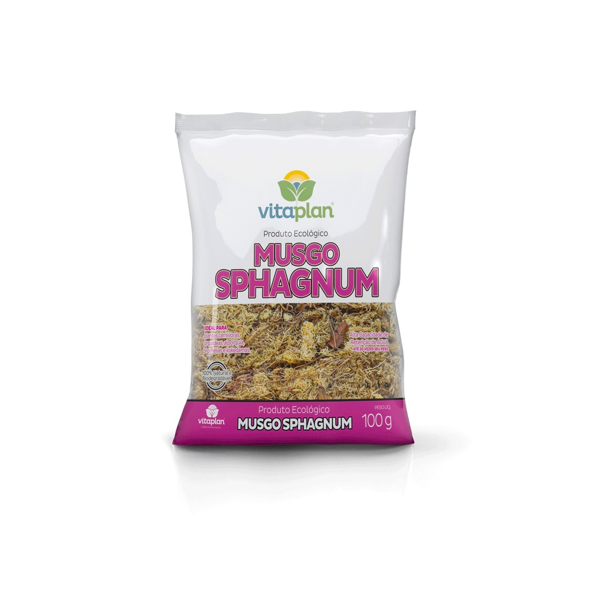 Musgo Sphagnum 100g