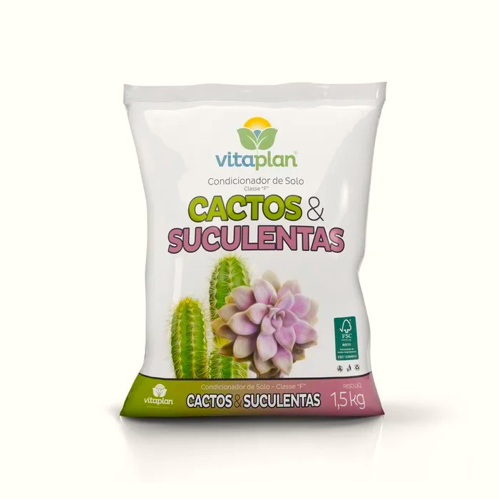 Sustrato Para Cactus y Suculentas 1,5kg